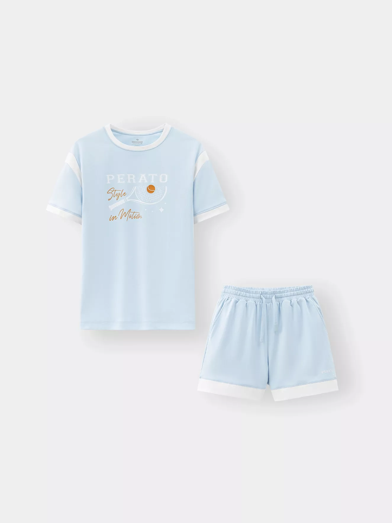 Set Bộ Nữ PERATO Phong Cách Lifestyle Phom Loosefit LBTSSCS5W005