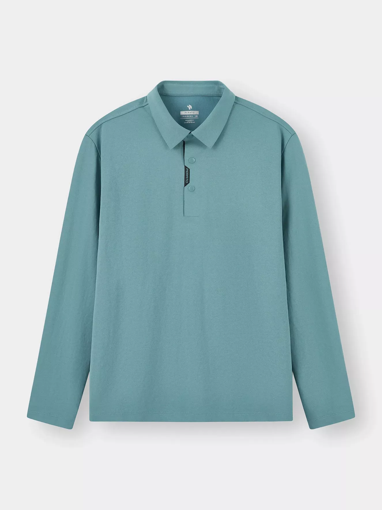 Áo Polo Dài Tay Nam PERATO Phong Cách Training Basic T0PDW5M042