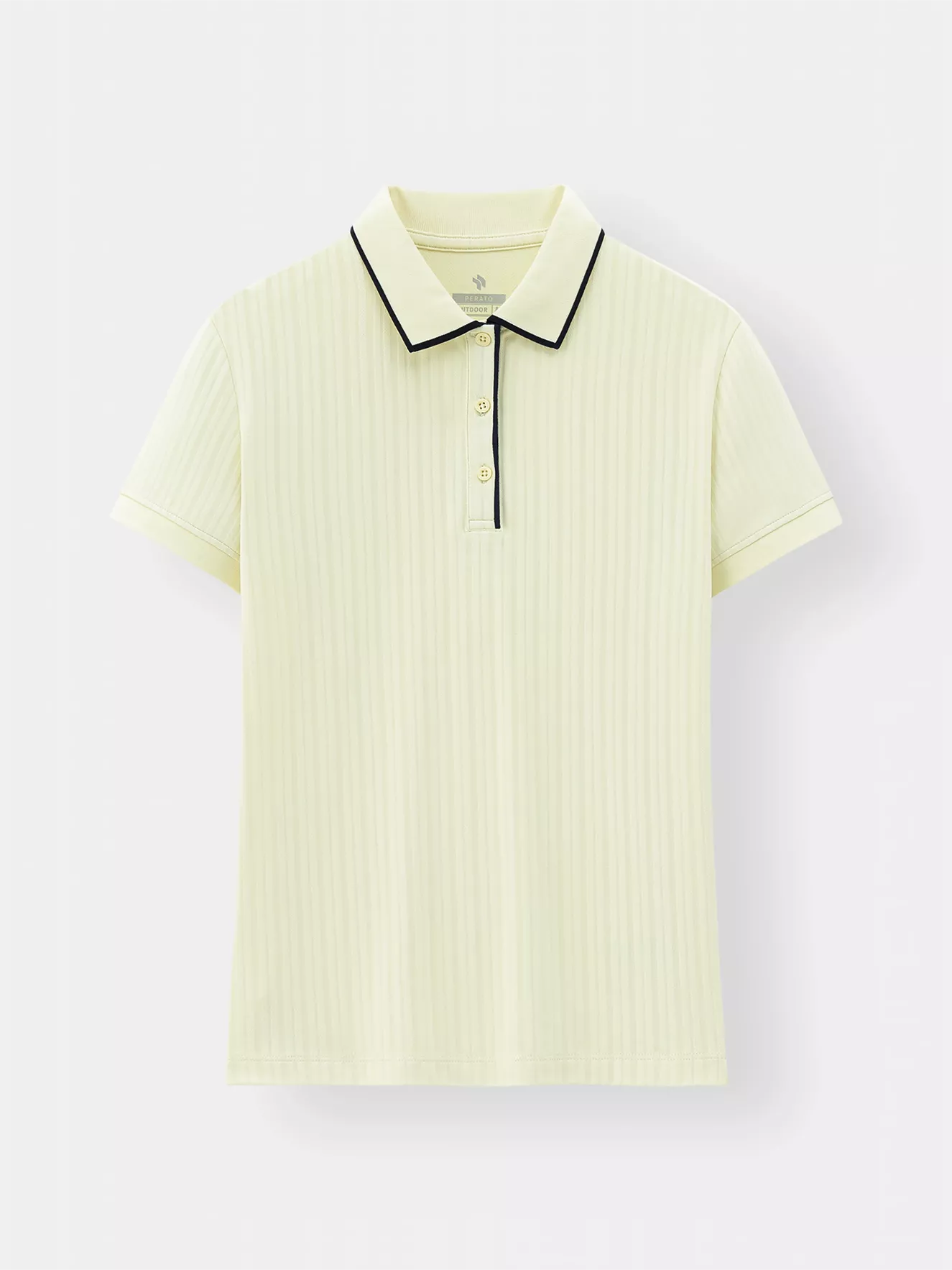 Áo Polo Nữ Dệt Kim PERATO Phong Cách Outdoor Phom Regular O0PLS5W009