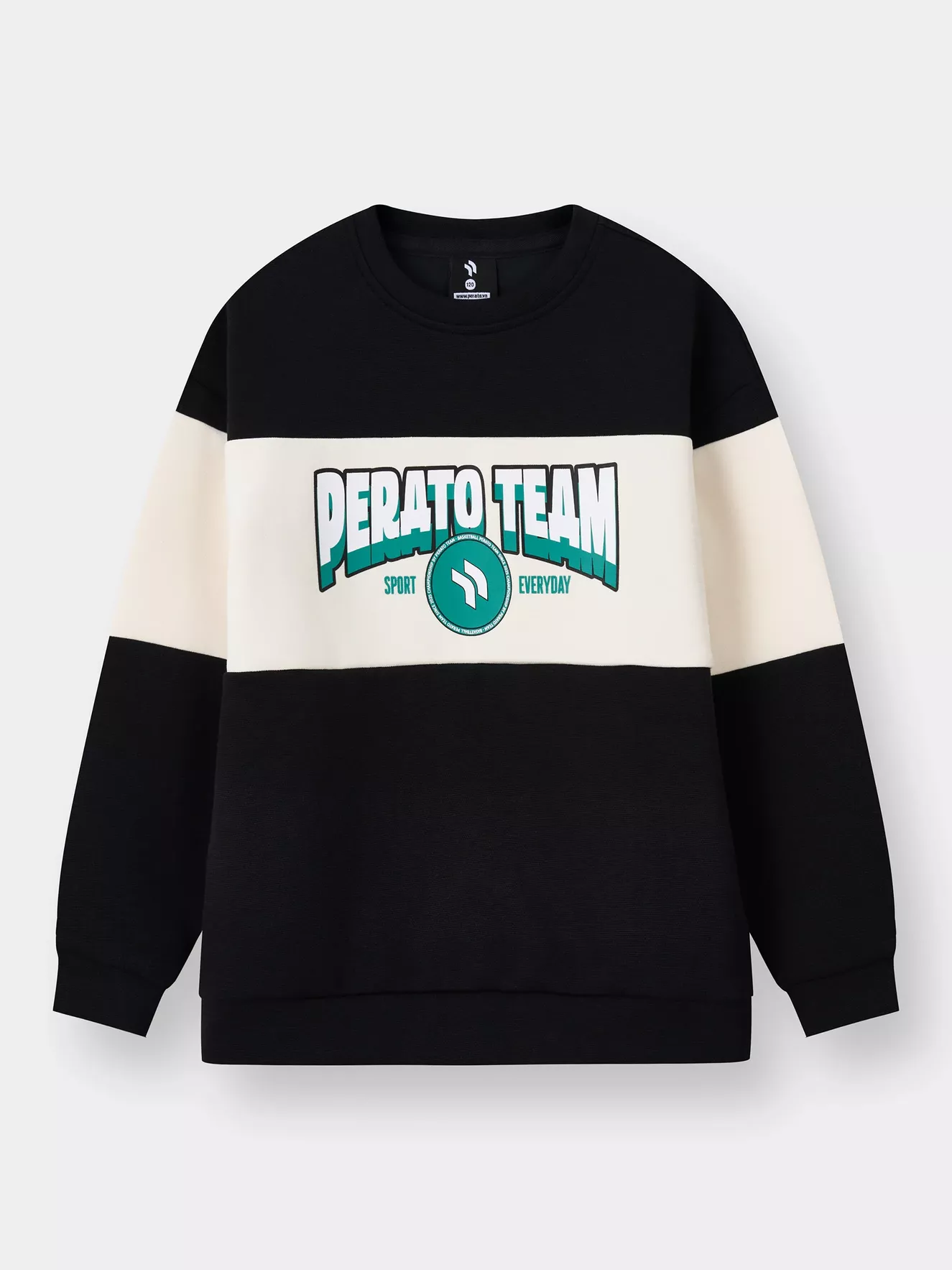 Áo Nỉ Bé Trai PERATO Can Phối Phong Cách Lifestyle L0ANW5B008