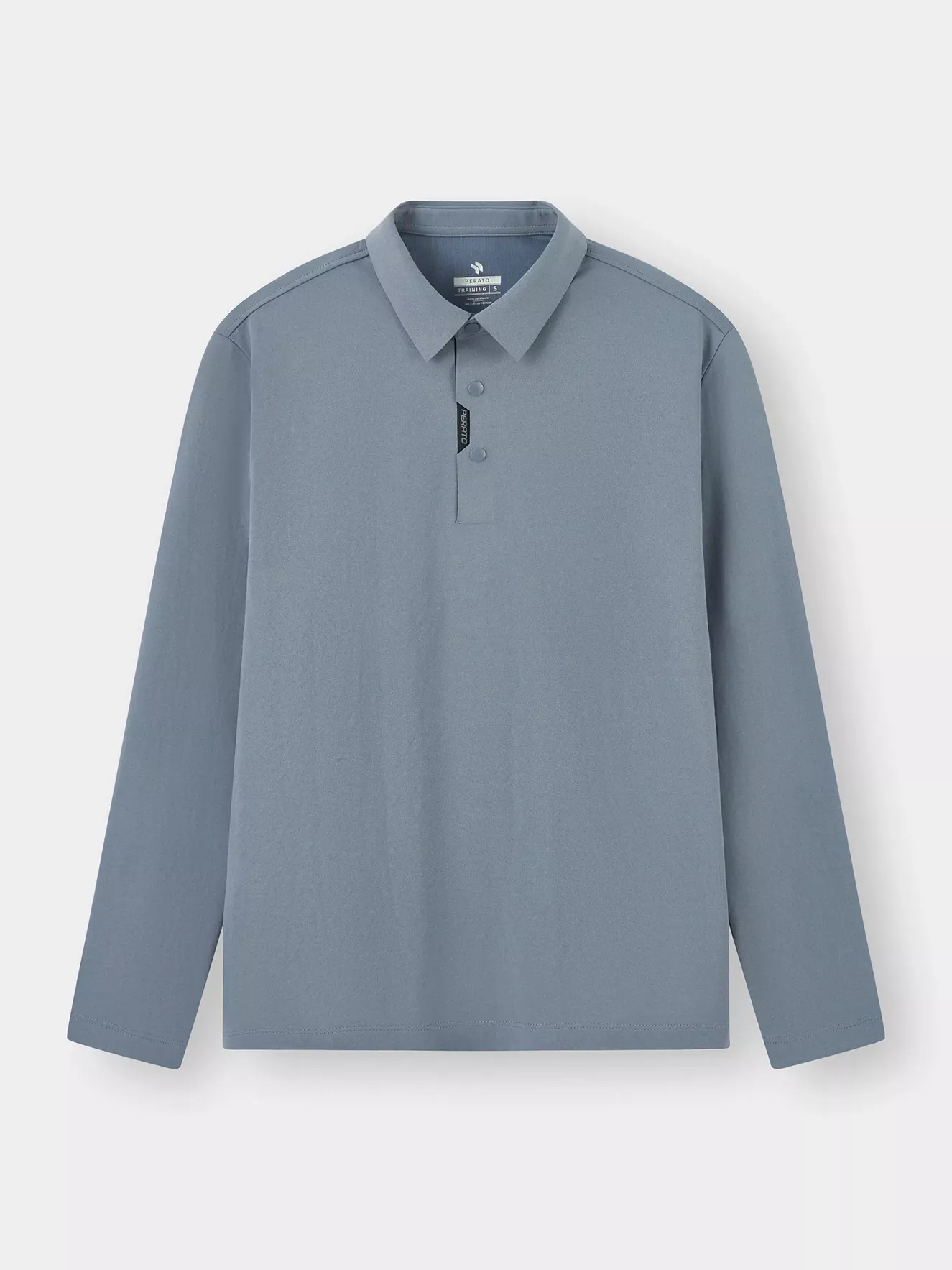 Áo Polo Dài Tay Nam PERATO Phong Cách Training Basic T0PDW5M042