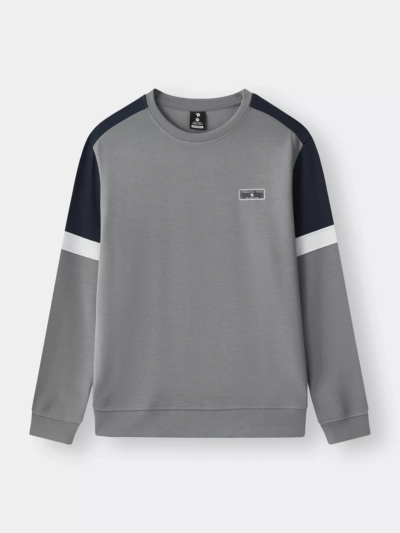 Áo Nỉ Phối Màu PERATO Phong Cách Training Phom Regular TBANW5M043