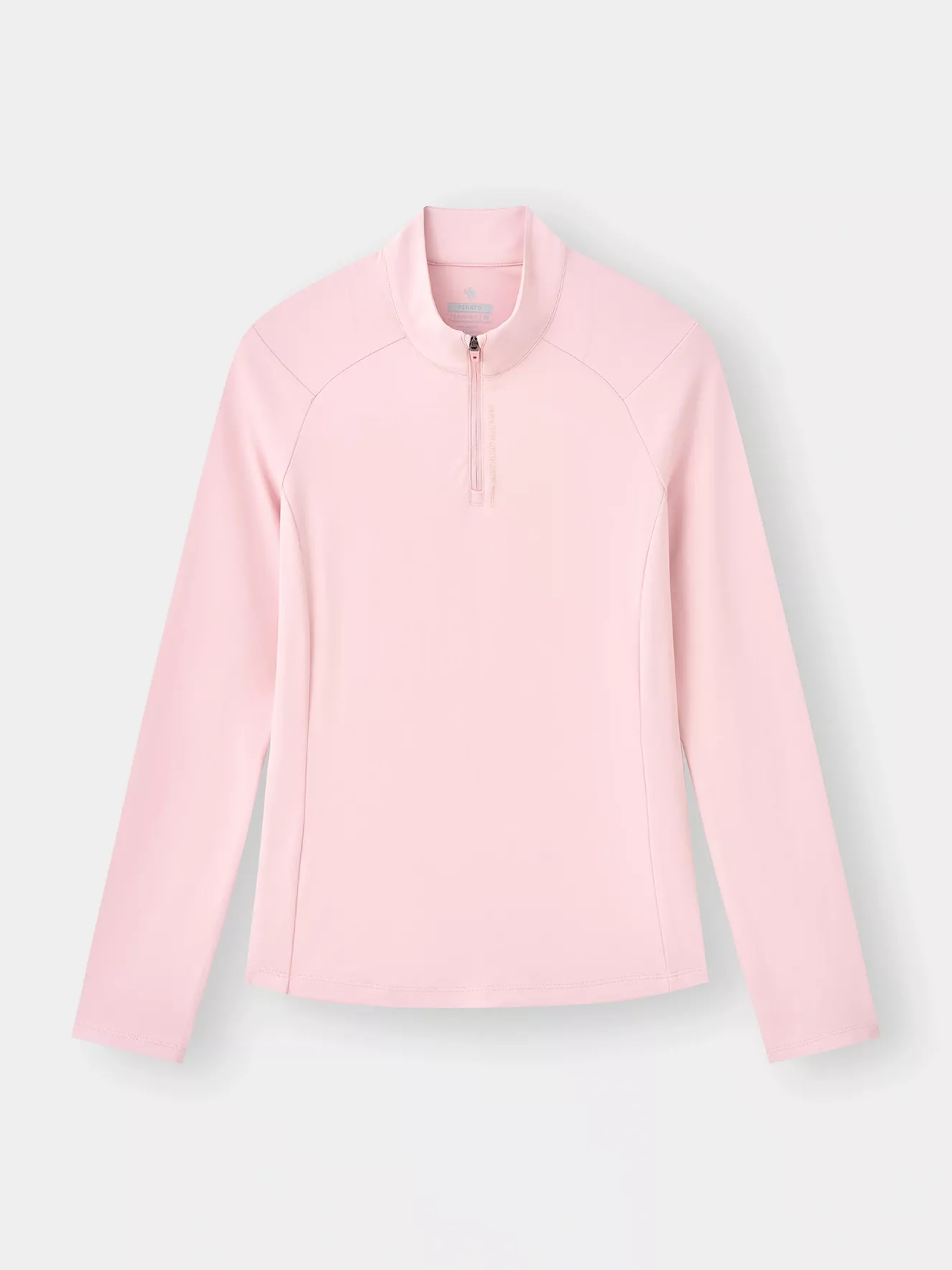 Áo Giữ Nhiệt Nữ Cổ Khóa PERATO Phong Cách Training T0GNW5W015