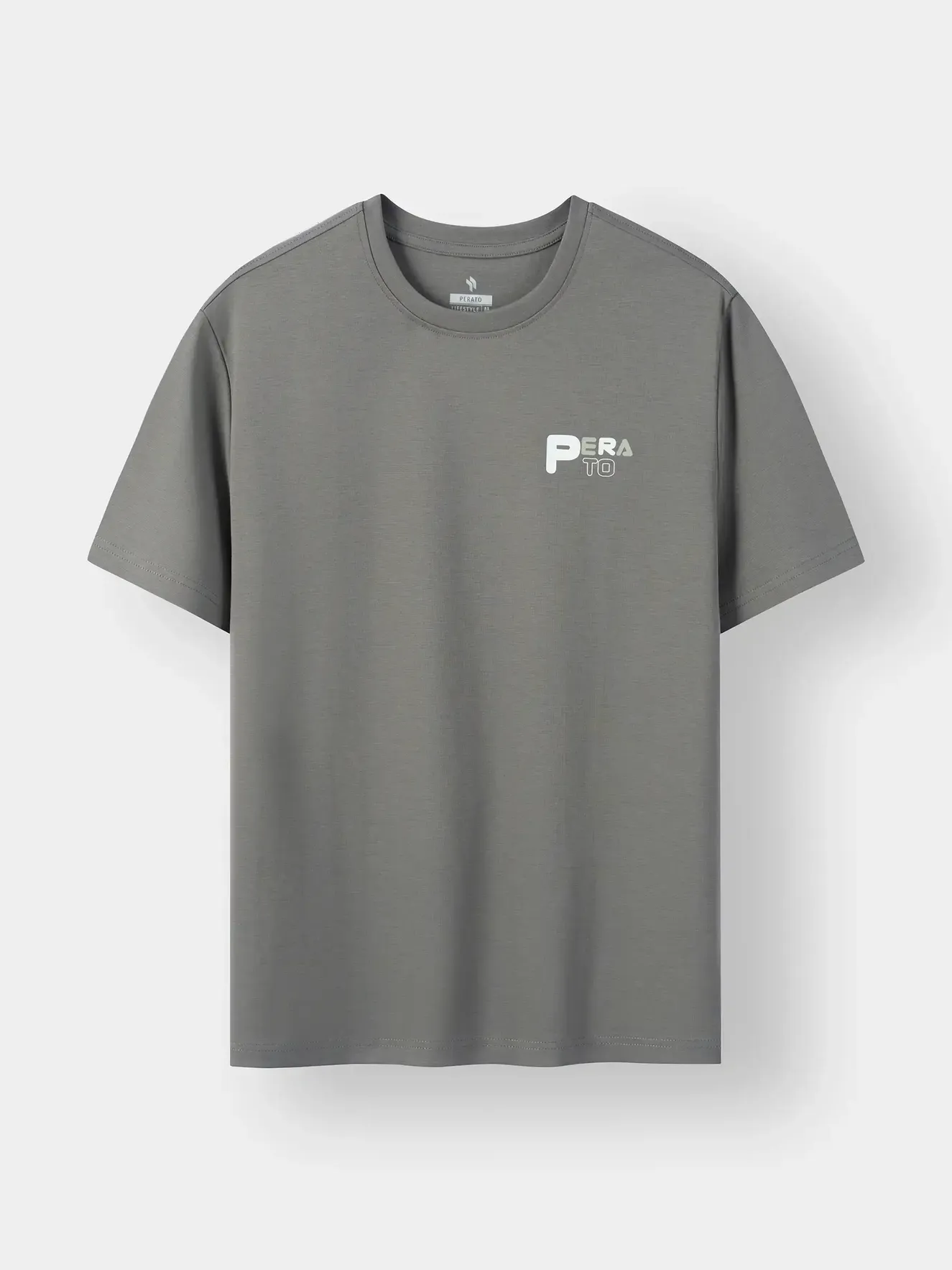 Áo Thun Nam PERATO Phong Cách Lifestyle In Lưng L0TSS6M199