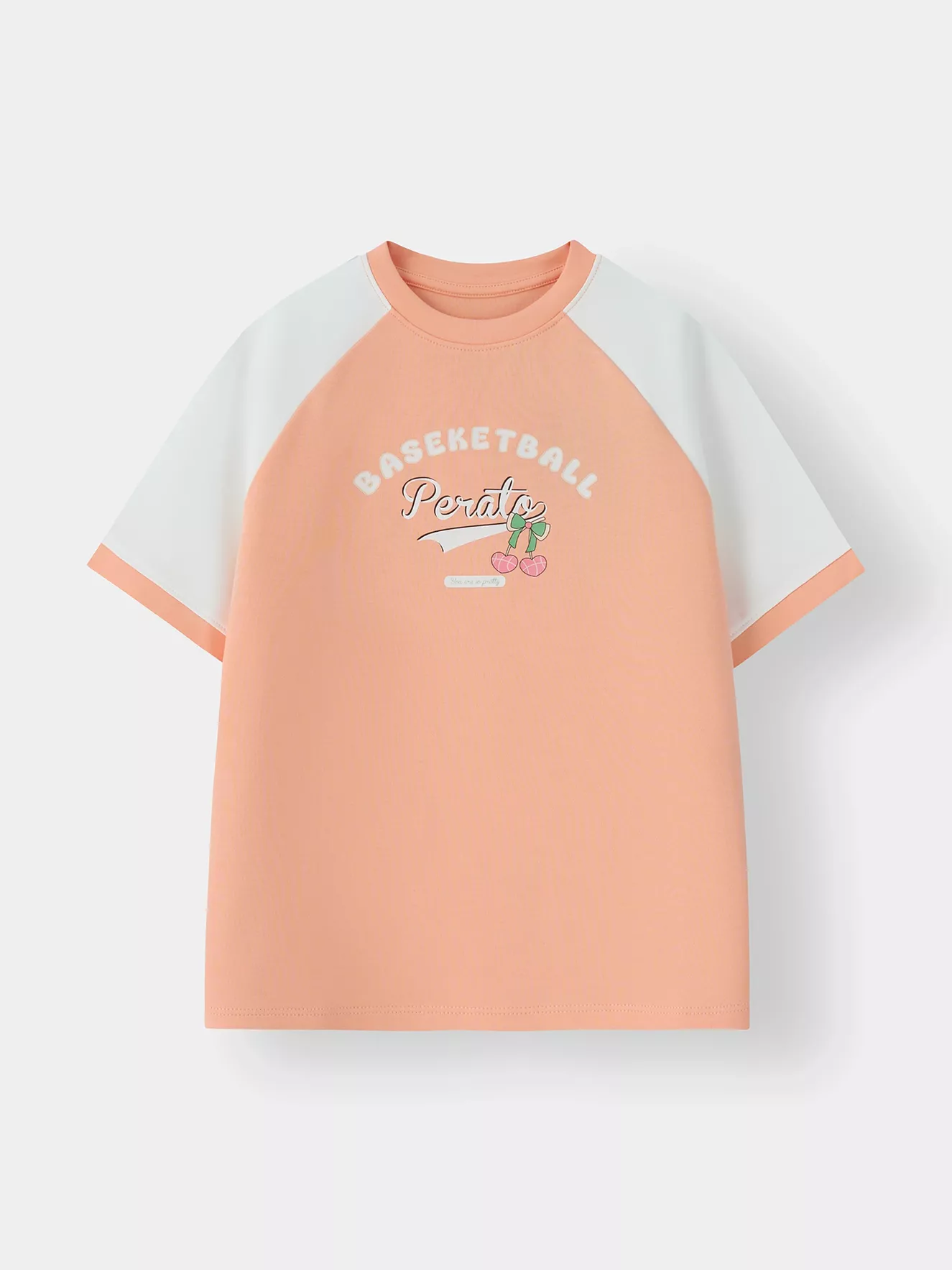 Áo Thun Bé Gái PERATO Phong Cách Lifestyle L0TSS6G003