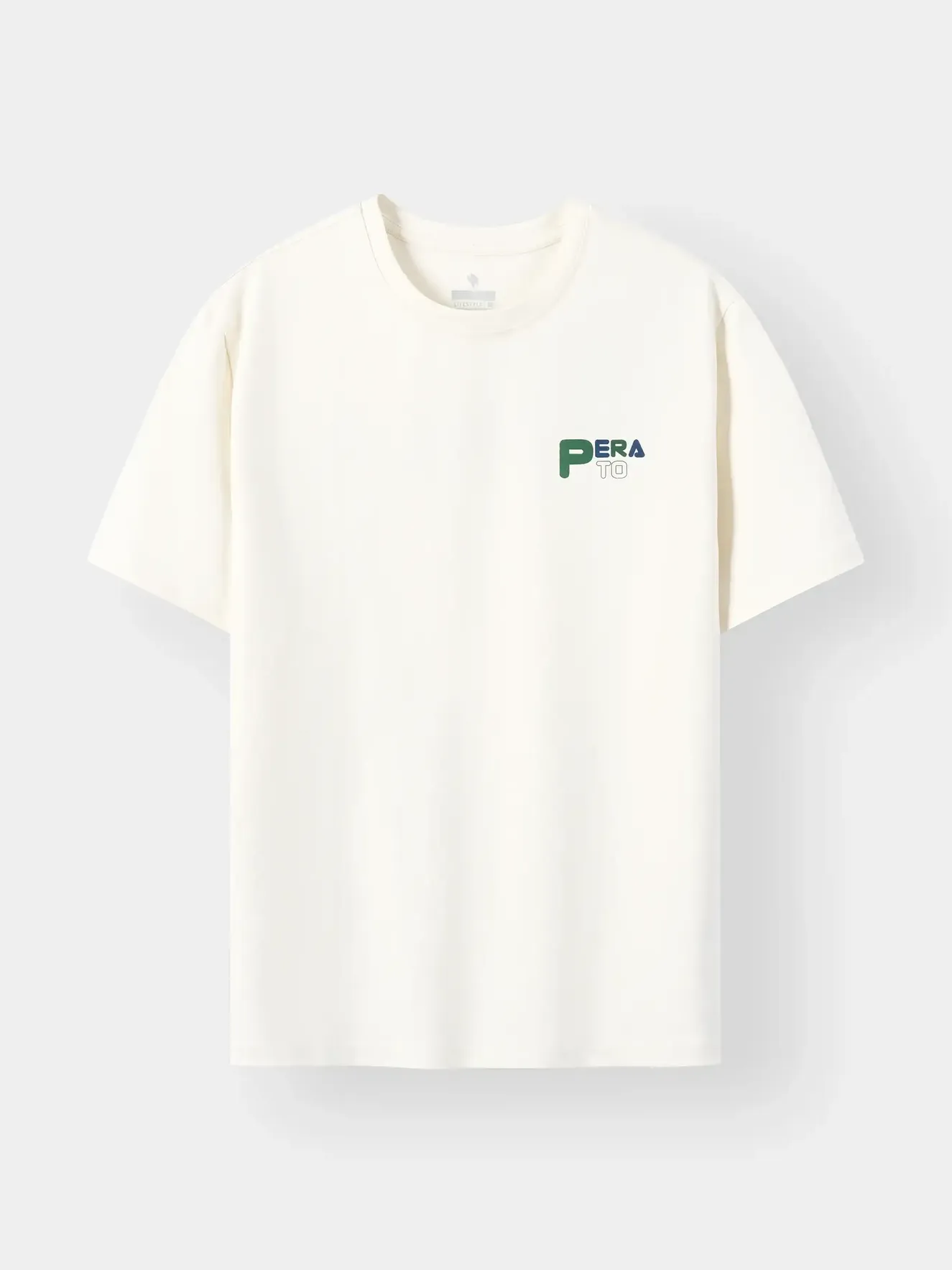 Áo Thun Nam PERATO Phong Cách Lifestyle In Lưng L0TSS6M199