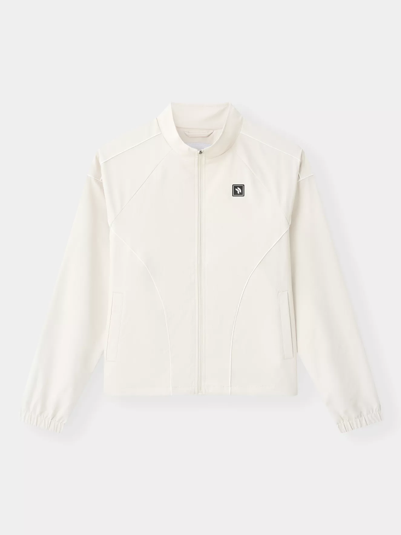 Áo Khoác Gió Nữ PERATO Cổ Dựng 2 Lớp Phối Line TBKGW5W024