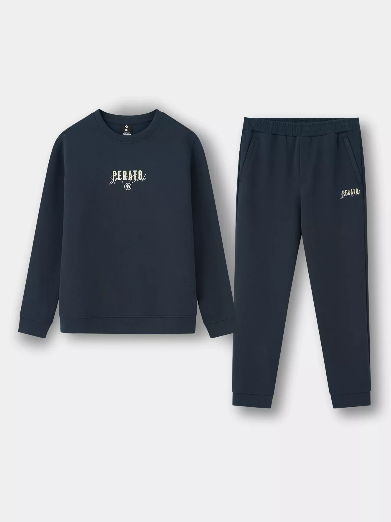 Set Bộ Nỉ Nam PERATO Phong Cách Lifestyle Phom Regular LBNW5M037