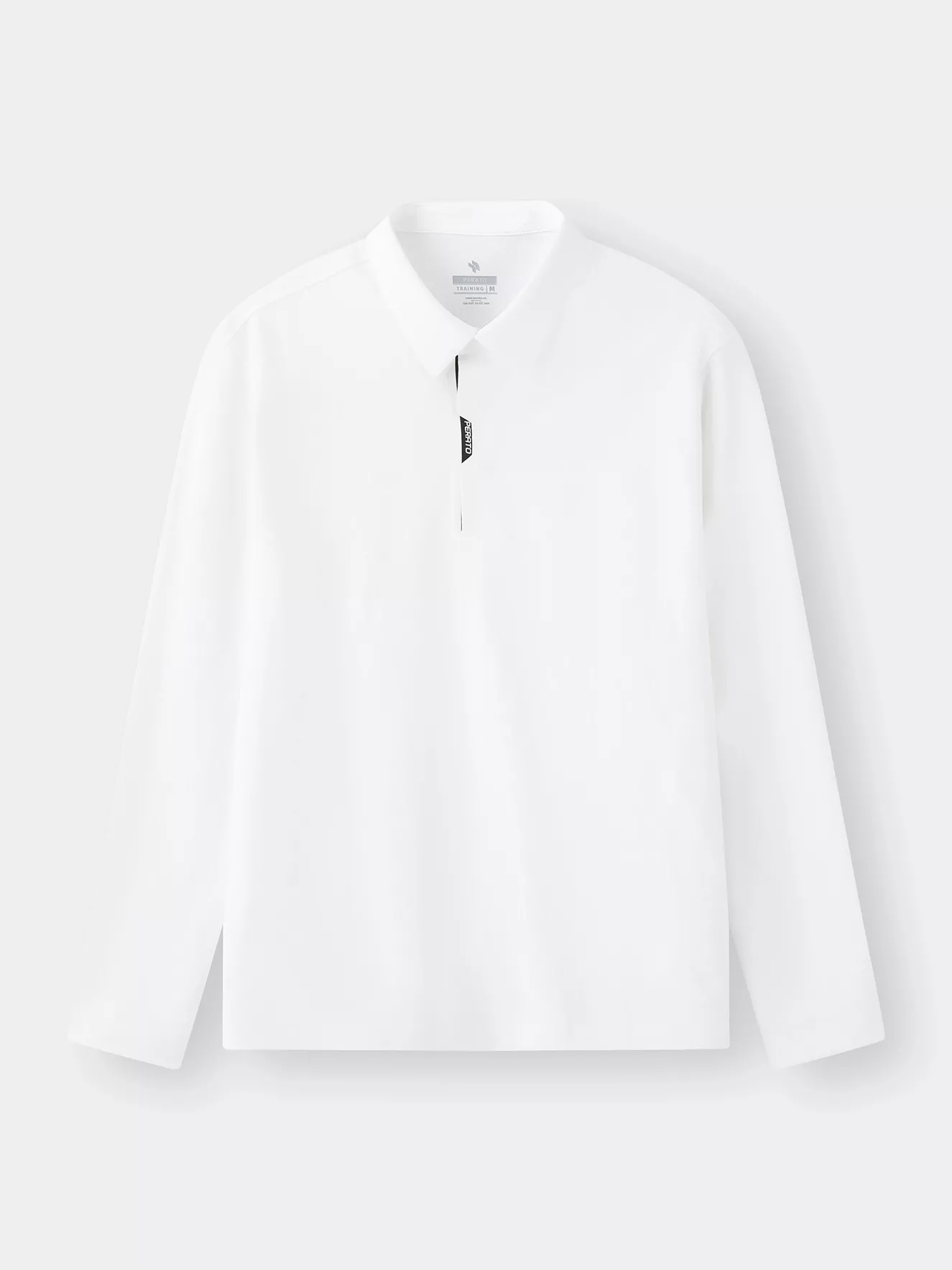 Áo Polo Dài Tay Nam PERATO Phong Cách Training Basic T0PDW5M042