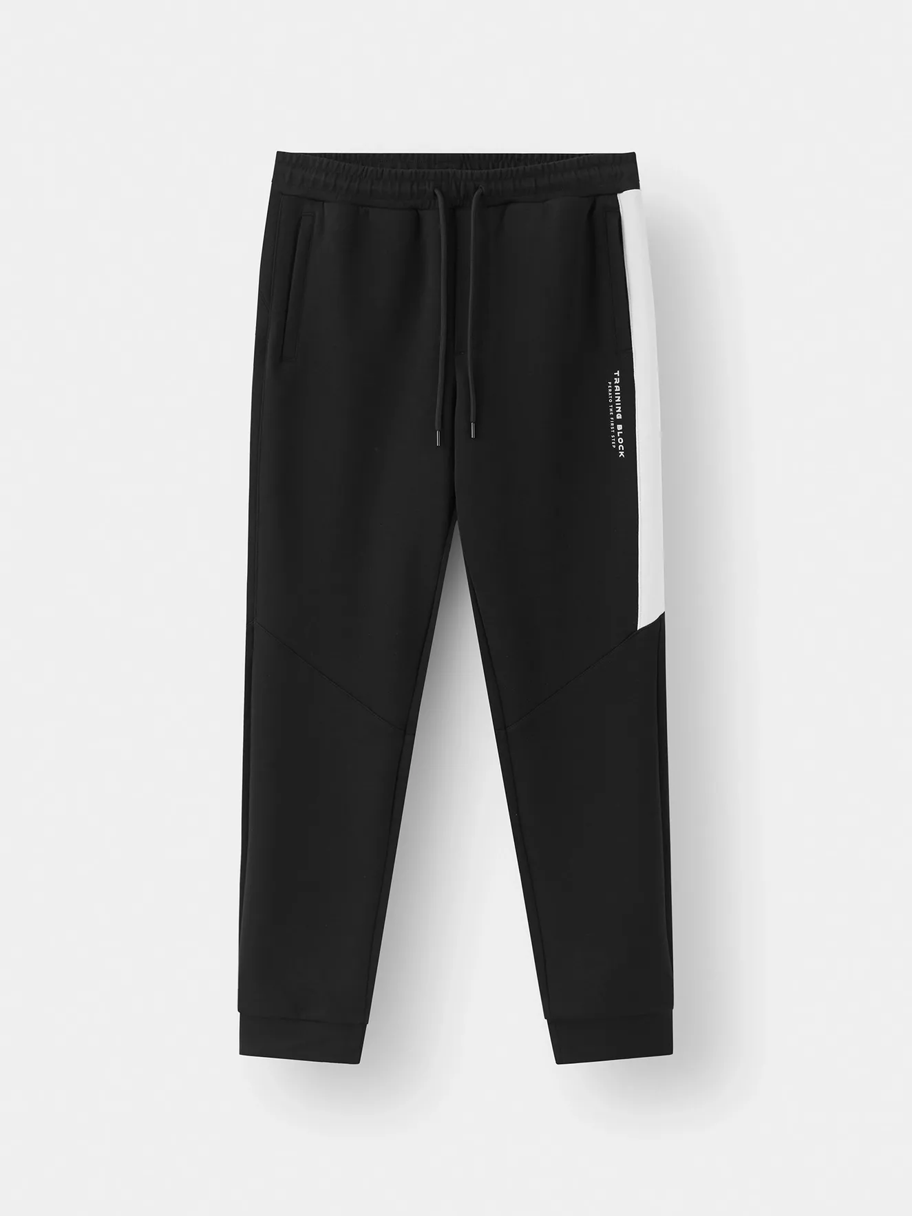 Quần Nỉ Nam Can Phối PERATO Phong Cách Training Phom Regular TBQNW5M012