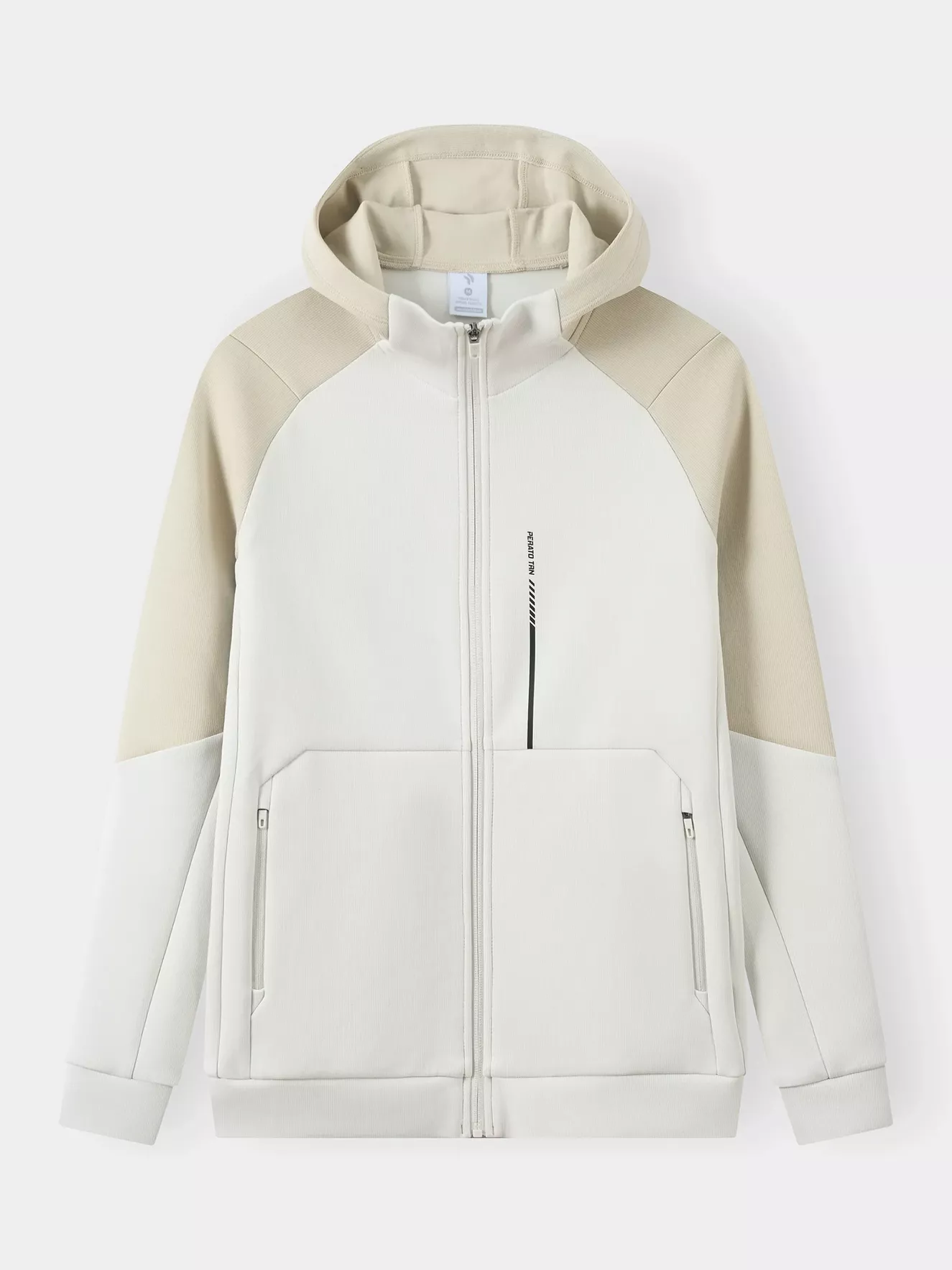 Áo Nỉ Khóa Nam Có Mũ PERATO Phong Cách Training Can Phối TBKNW5M042