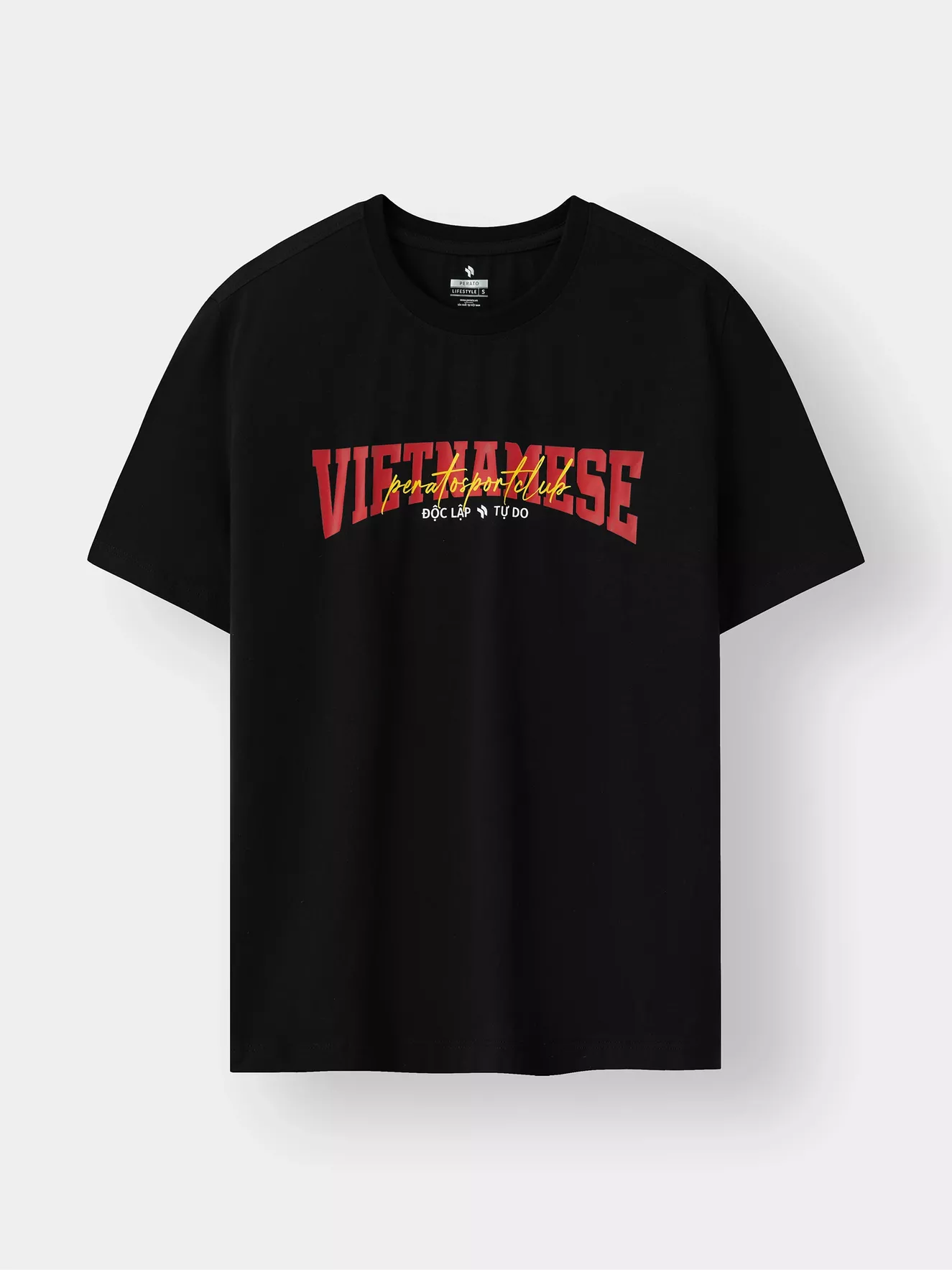Áo Thun Cờ Đỏ Sao Vàng PERATO Unisex In VIETNAMESE L0TSS5M099