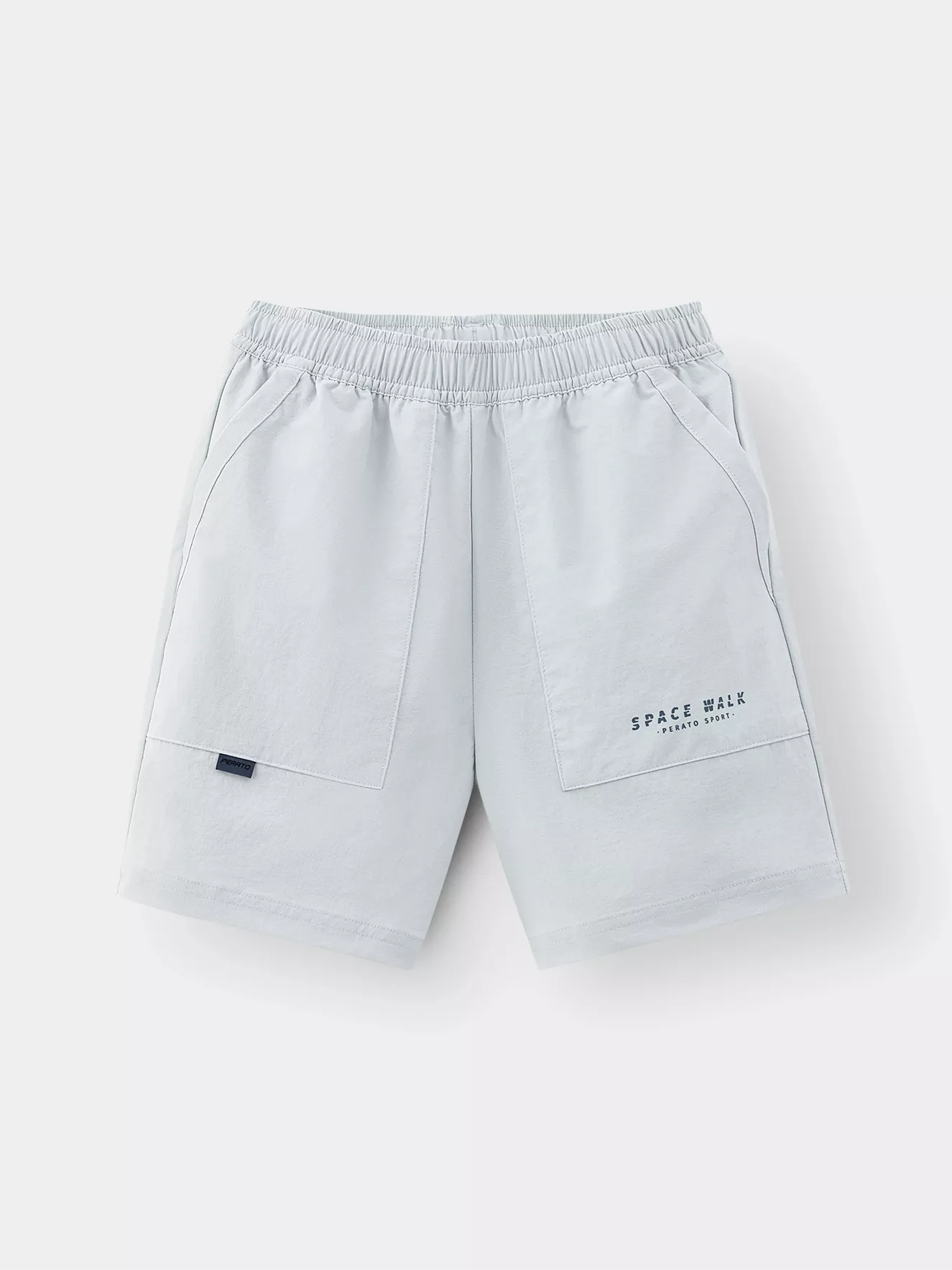 Quần Short Bé Trai PERATO Cạp Chun Phom Loose Fit L0SCS5B004