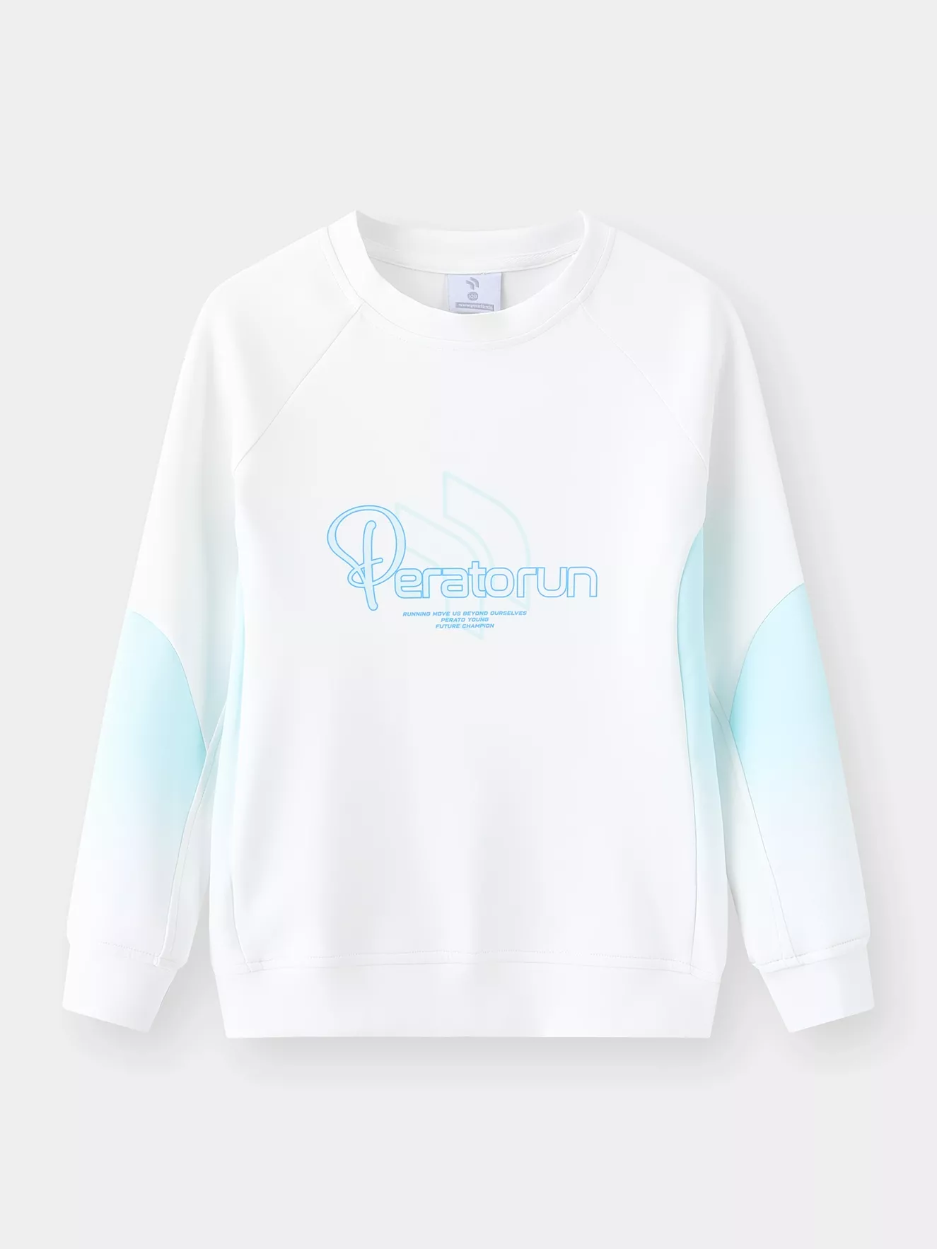 Áo Nỉ Bé Gái PERATO Phong Cách Running In Chuyển Nhiệt R0ANW5G009