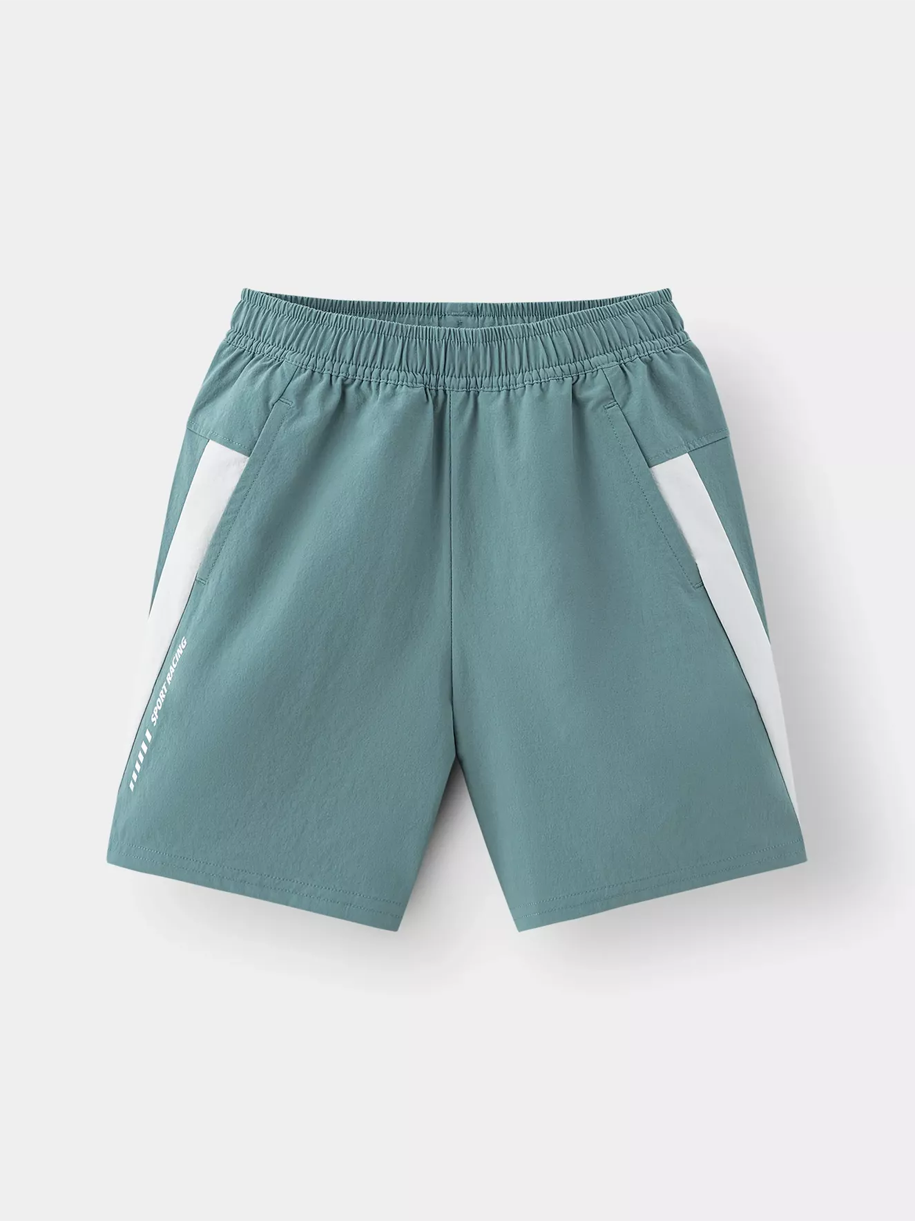 Quần Short Bé Trai PERATO Cạp Chun Phom Loose Fit L0SCS5B009