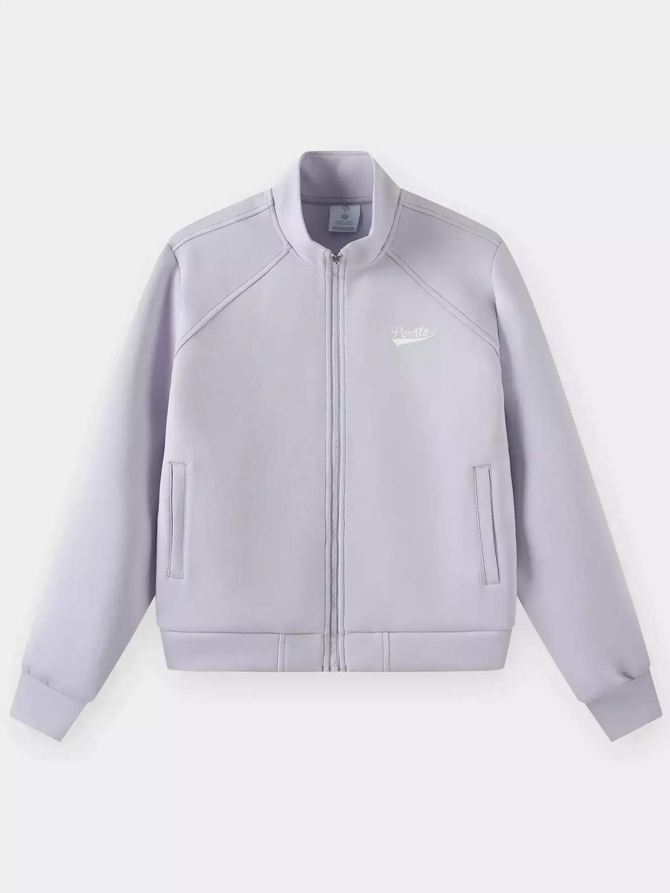 Áo Nỉ Khóa Nữ PERATO Phong Cách Training Can Phối LBKNW5W005