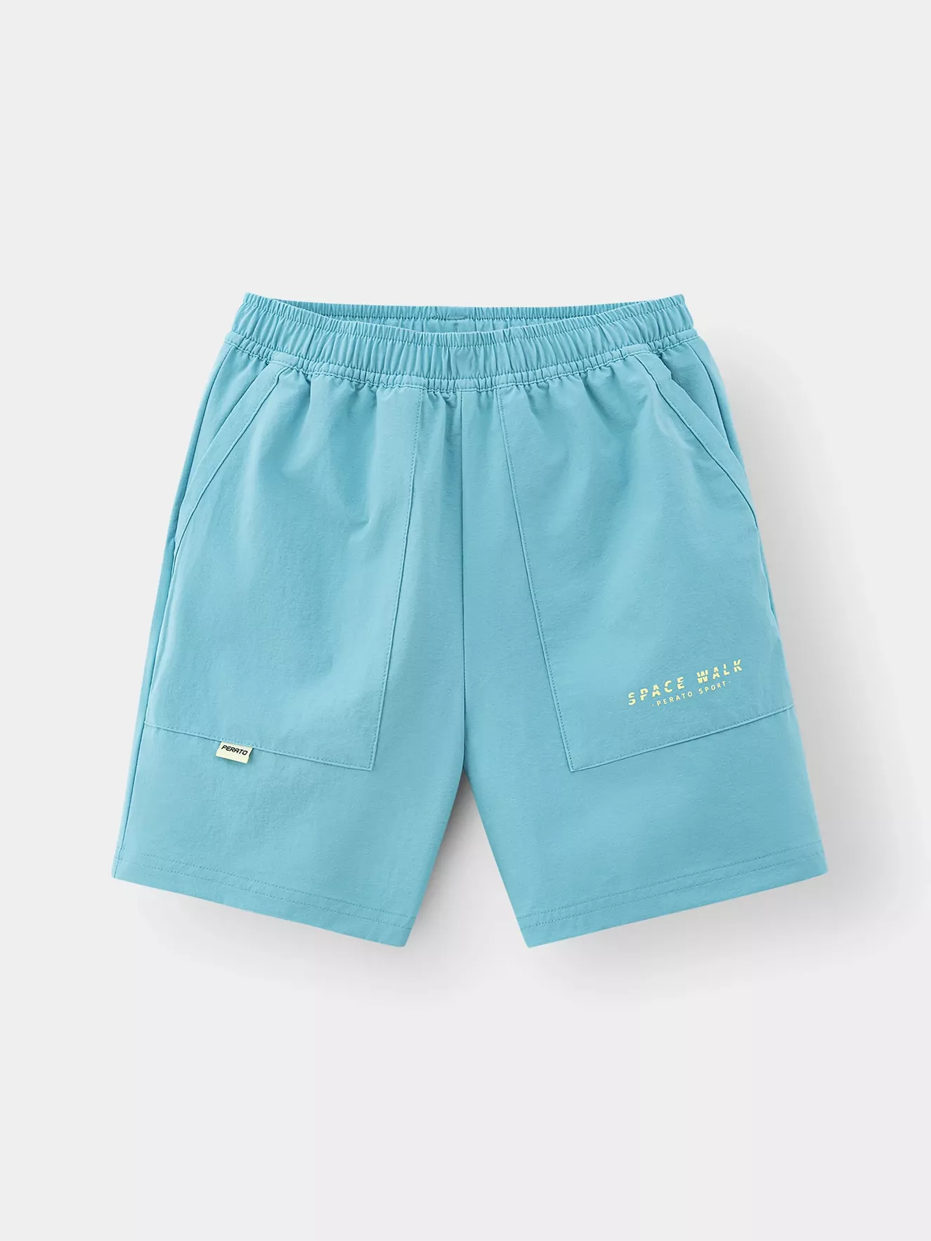 Quần Short Bé Trai PERATO Cạp Chun Phom Loose Fit L0SCS5B004