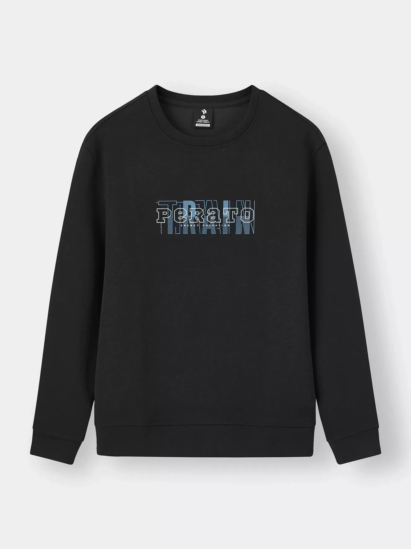 Áo Nỉ Nam PERATO Phong Cách Training Phom Regular T0ANW5M028