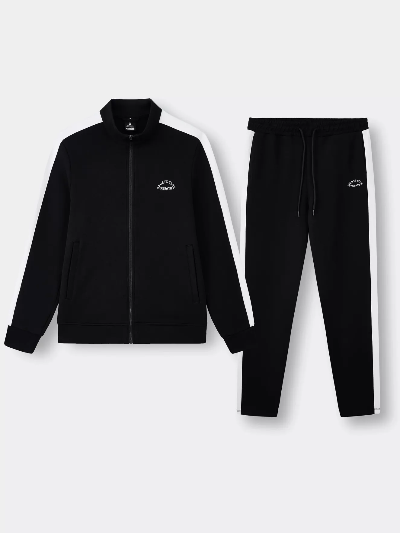 Set Bộ Nỉ Kéo Khóa Nữ PERATO Lifestyle Can Phối Regular LBNKW5W008