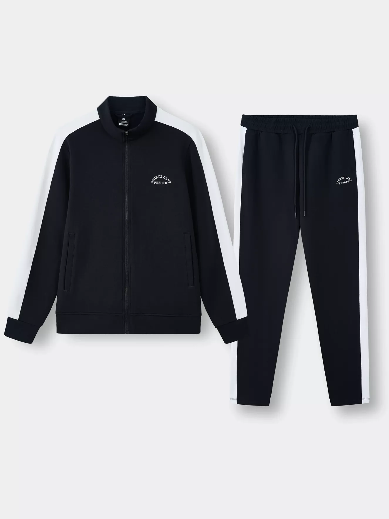 Set Bộ Nỉ Kéo Khóa Nữ PERATO Lifestyle Can Phối Regular LBNKW5W008