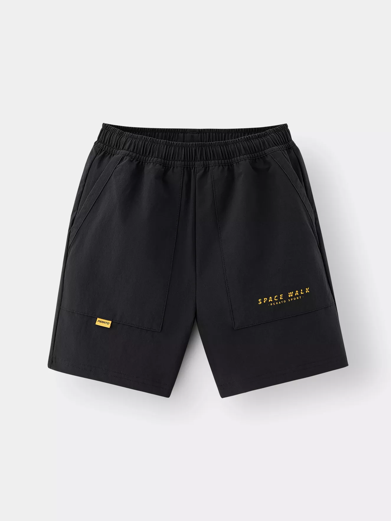 Quần Short Bé Trai PERATO Cạp Chun Phom Loose Fit L0SCS5B004