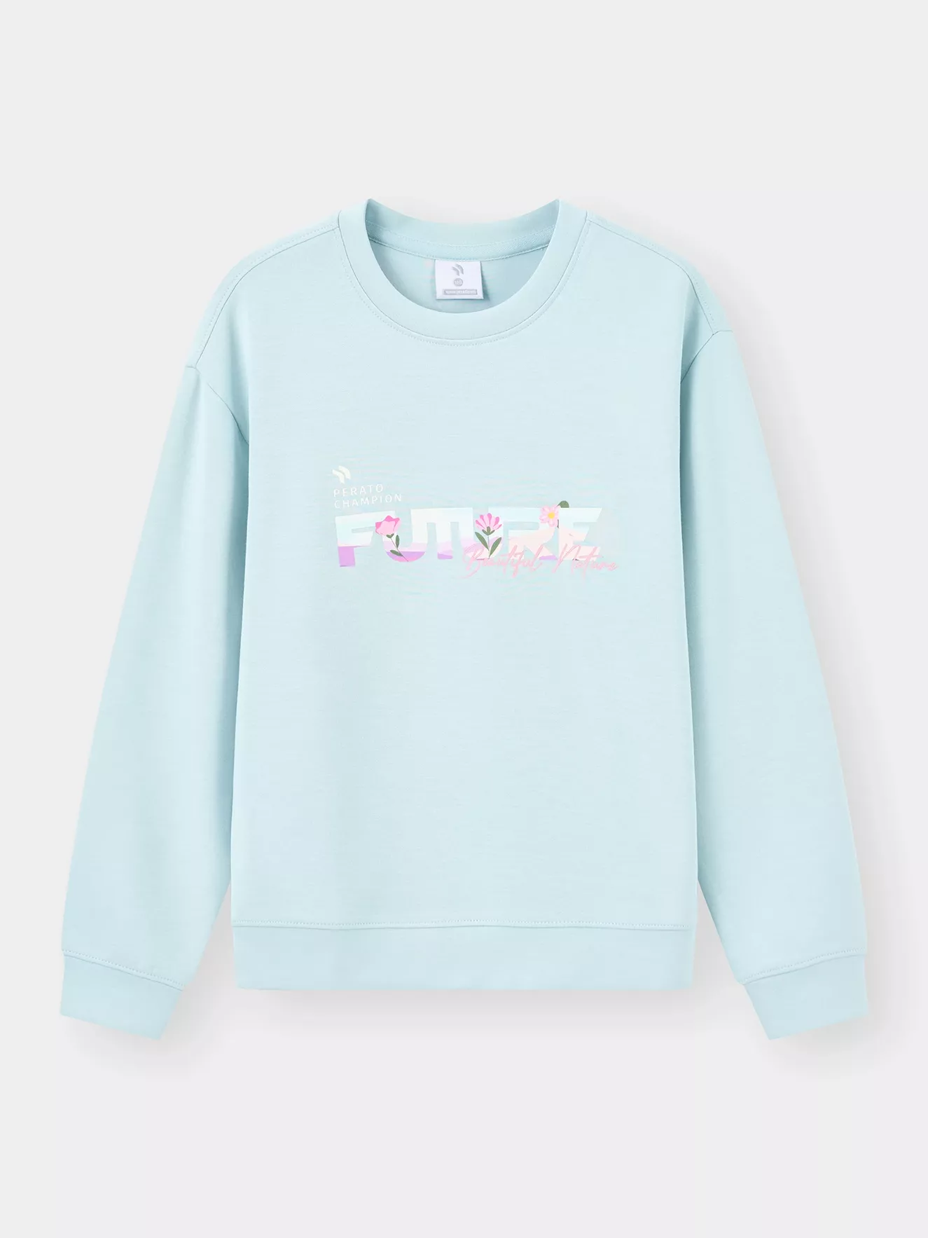 Áo Nỉ Bé Gái PERATO Phong Cách Lifestyle In Họa Tiết L0ANW5G011