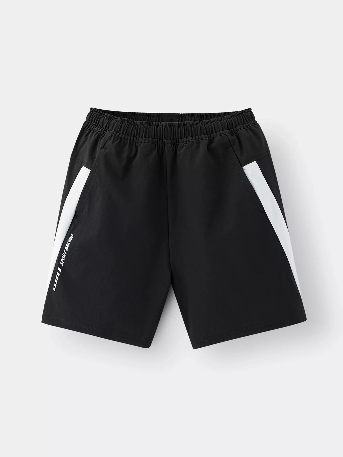 Quần Short Bé Trai PERATO Cạp Chun Phom Loose Fit L0SCS5B009