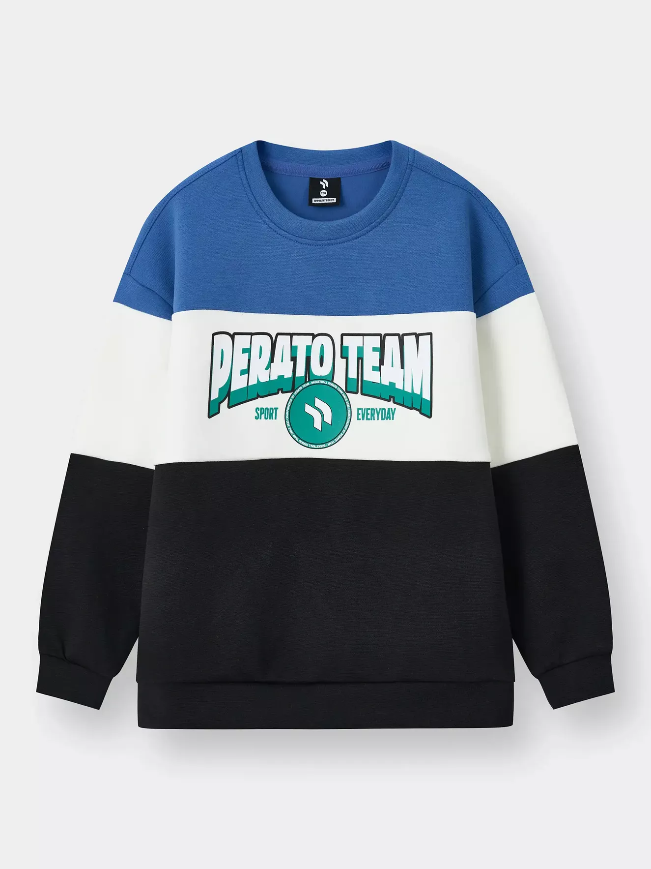 Áo Nỉ Bé Trai PERATO Can Phối Phong Cách Lifestyle L0ANW5B008