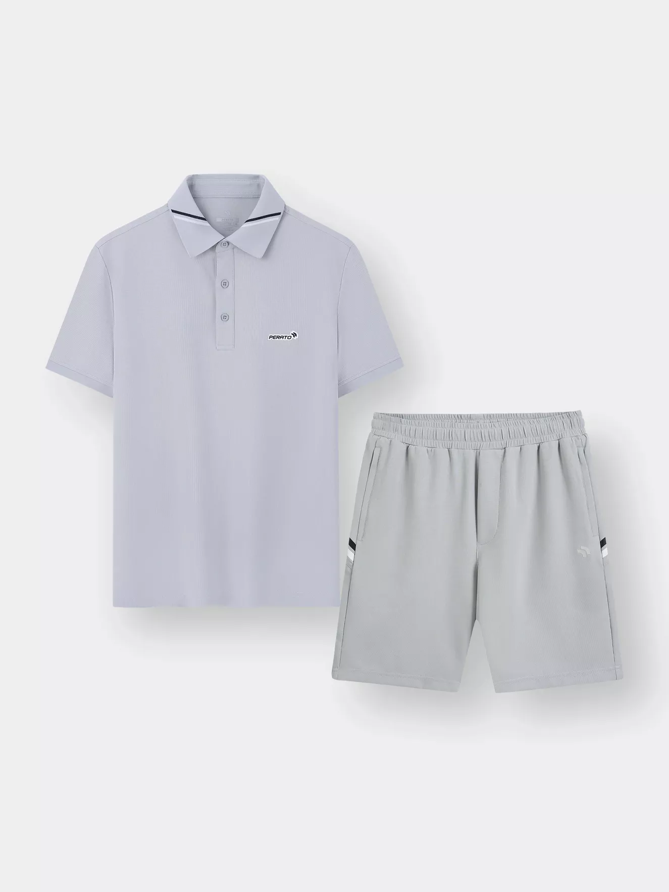 Set Bộ Thể Thao Nam Áo Polo Phối Short PERATO Phong Cách Training TBPLSCS5M002