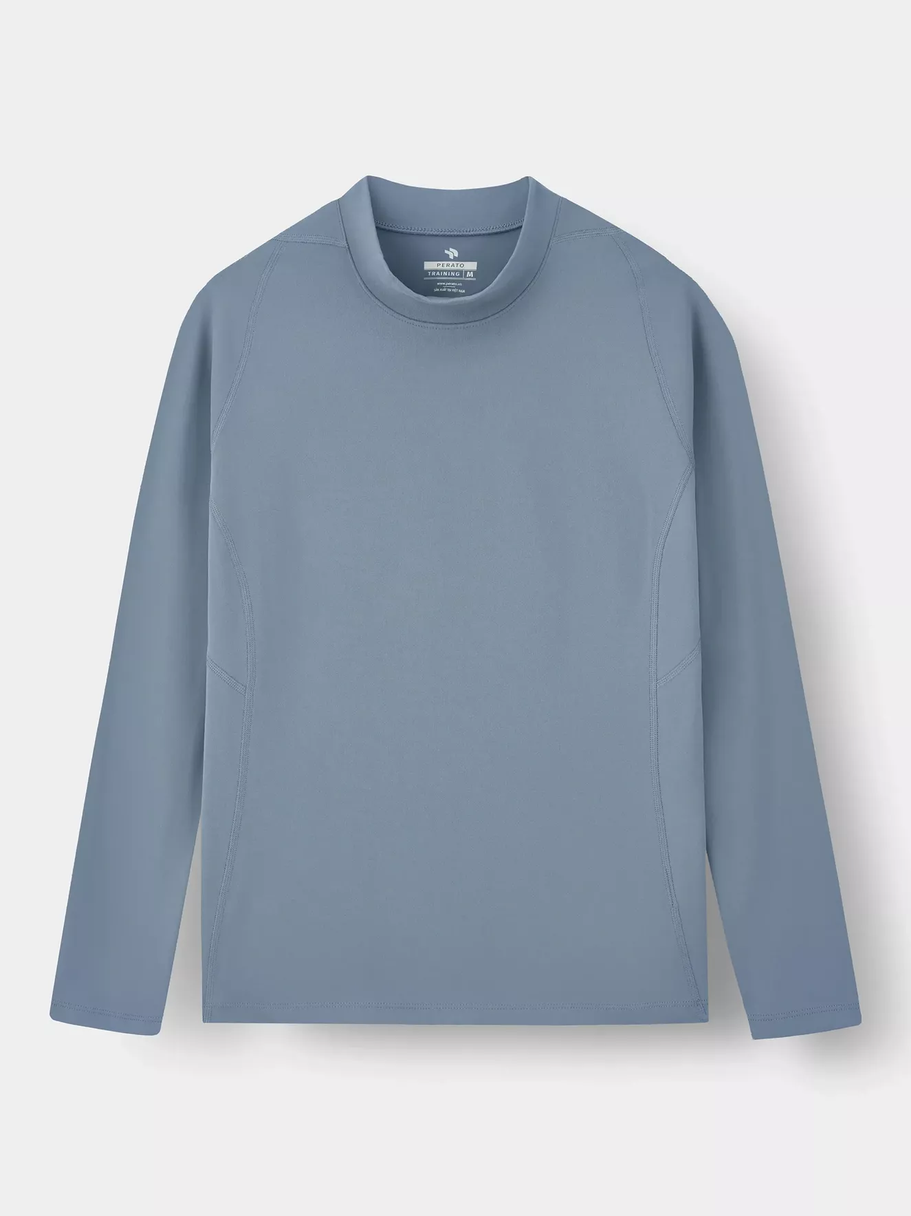 Áo Giữ Nhiệt Nam Cổ 3 Phân BioFlex Fleece PERATO Phong Cách Training T0GNW5M003