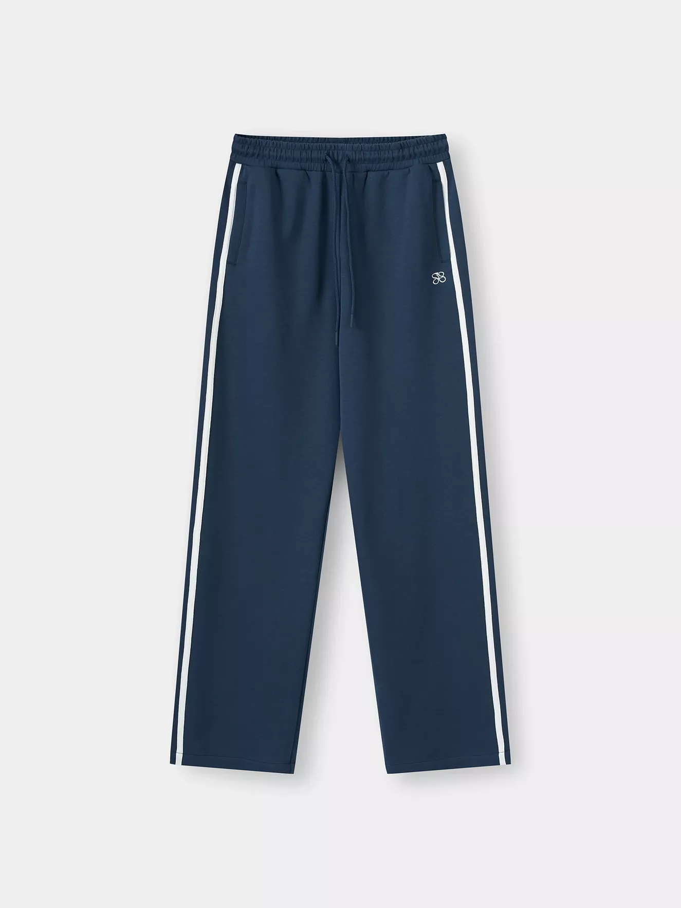 Quần Nỉ Nữ 5S Fashion Ống Suông Phối Line Phom Regular WBQNI25005-WBQNI25105