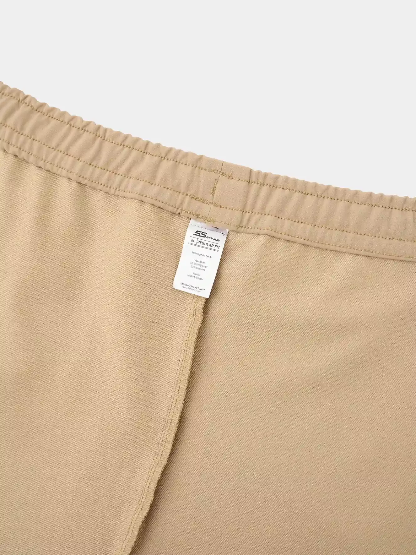 Quần Dài Nữ Ống Suông 5S Fashion Phối Sọc Màu WBQDC25001