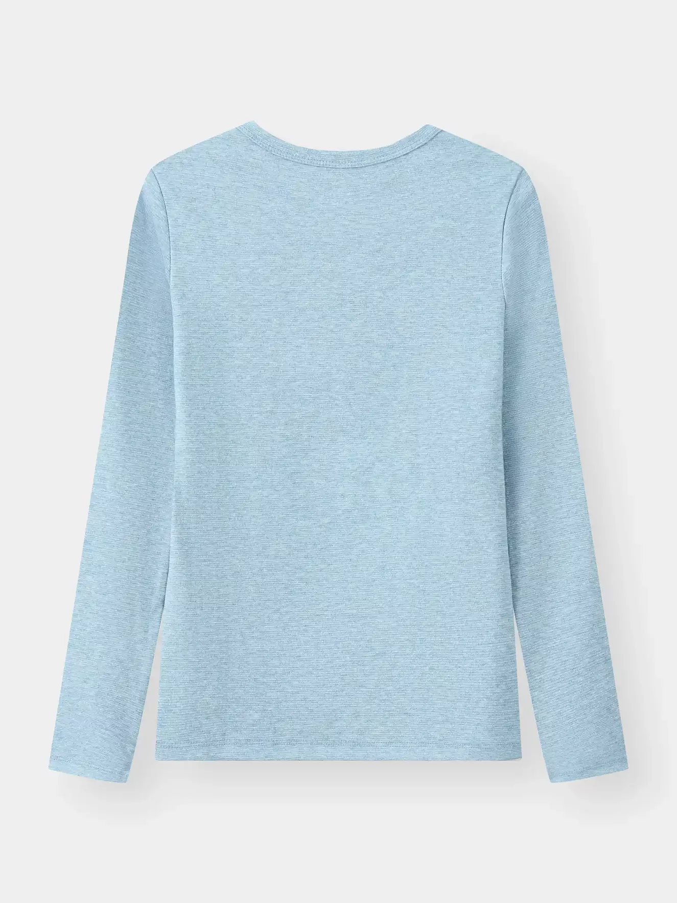 Áo Thun Nữ 5S Fashion Cổ Tròn Vải Hiệu Ứng Melange W0ATH25003