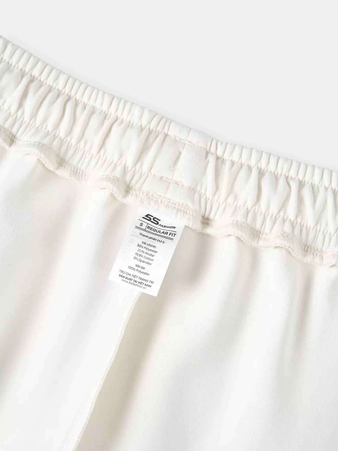 Quần Nỉ Nữ 5S Fashion Thêu Họa Tiết Trái Tim Phom Regular WBQNI25014