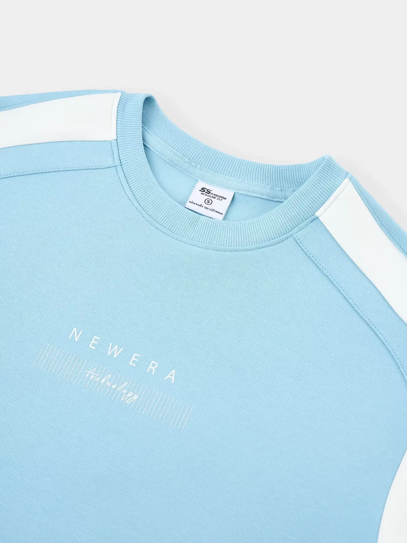 Áo Nỉ Nữ 5S Fashion Can Phối Phom Regular W0ANI25002