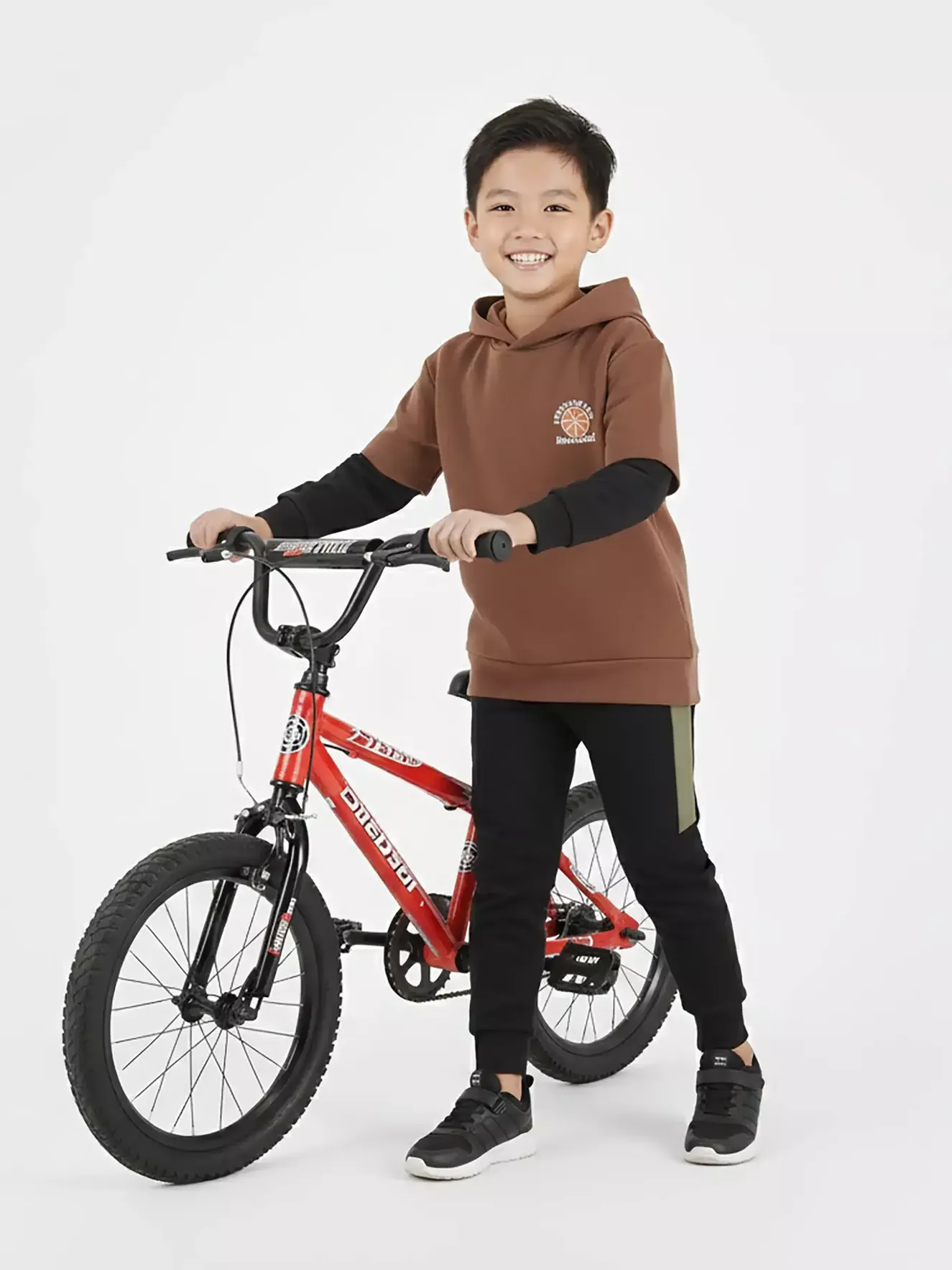 Áo Nỉ Hoodie Bé Trai 5S Fashion Can Phối Phom Regular B0ANI25001