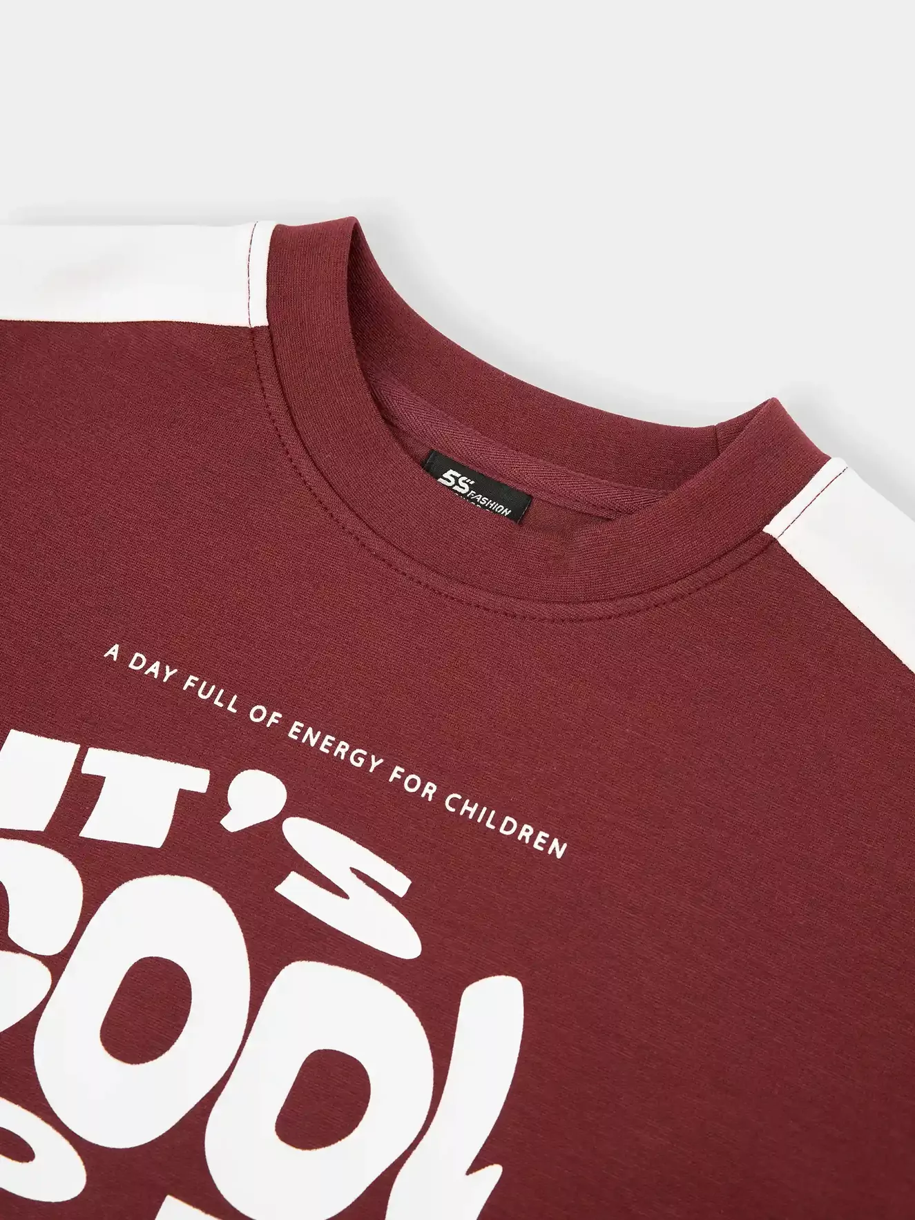 Bộ Nỉ Bé Trai Bé Gái 5S Fashion Can Phối In Cá Tính KBNI25001