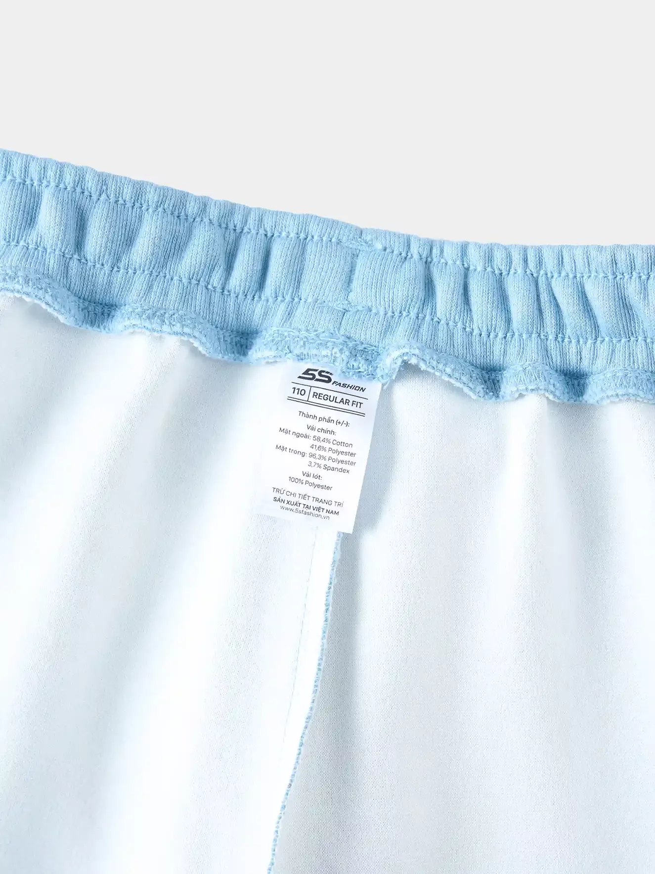 Quần Nỉ Bé Trai Can Phối 5S Fashion Phom Regular BBQNI25008