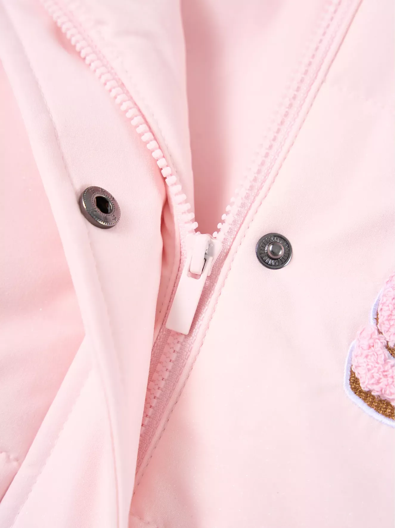 Áo Phao Bé Gái 5S Fashion Có Mũ Rời Dễ Thương G0APH25003