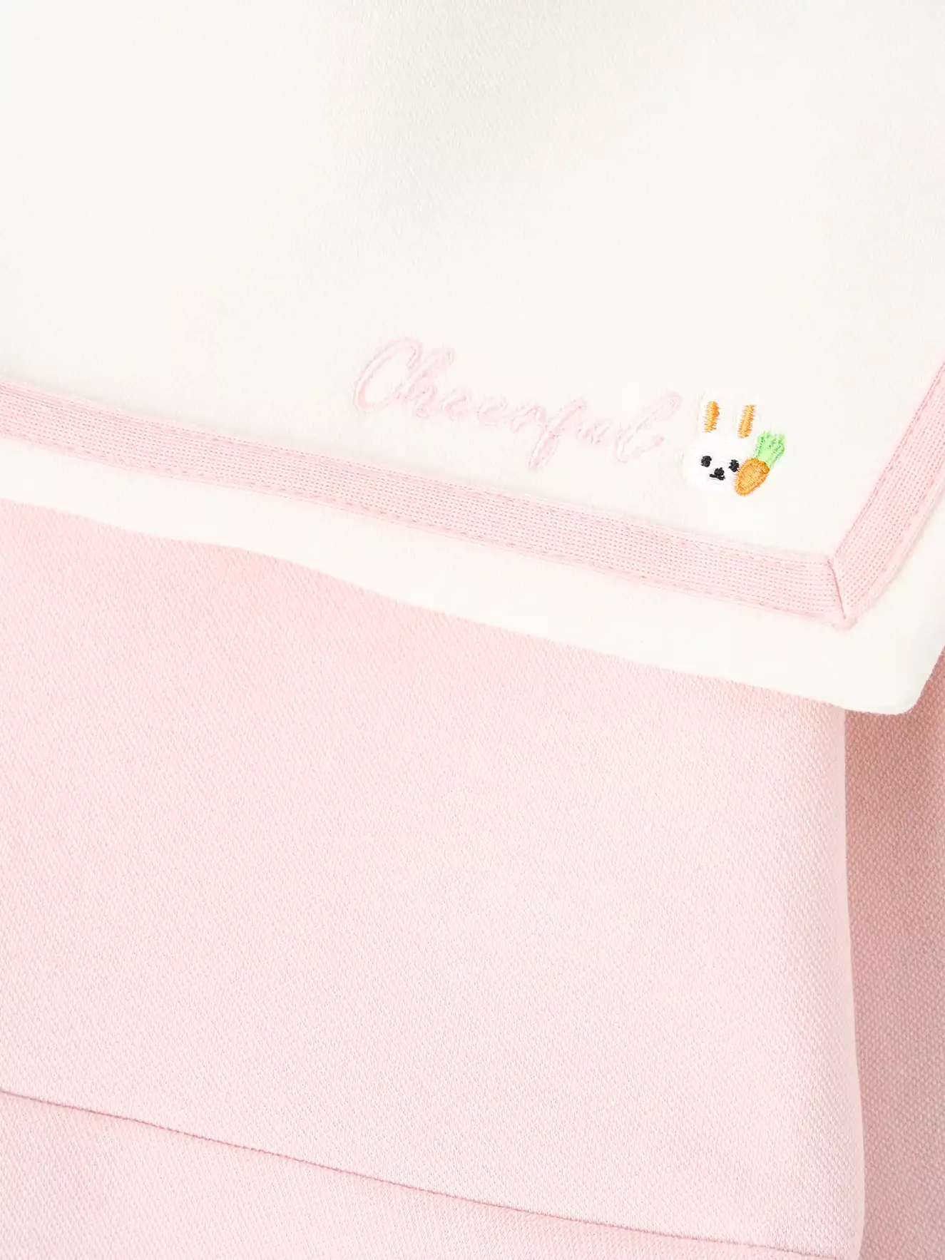 Váy Bé Gái 5S Fashion Cổ Thủy Thủ Thêu Hình Thỏ Dễ Thương G0VAY25007