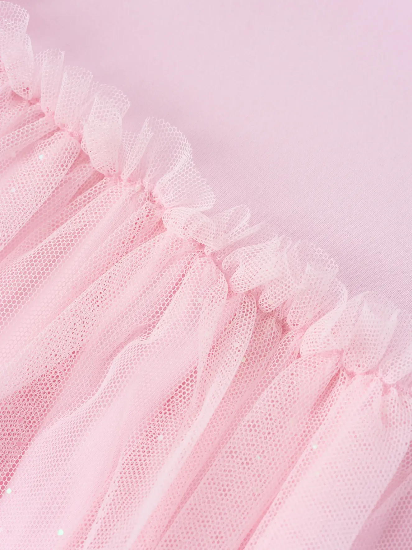 Váy Liền Tay Ngắn Bé Gái 5S Fashion Phối Lưới Phom Regular G0VAY26008