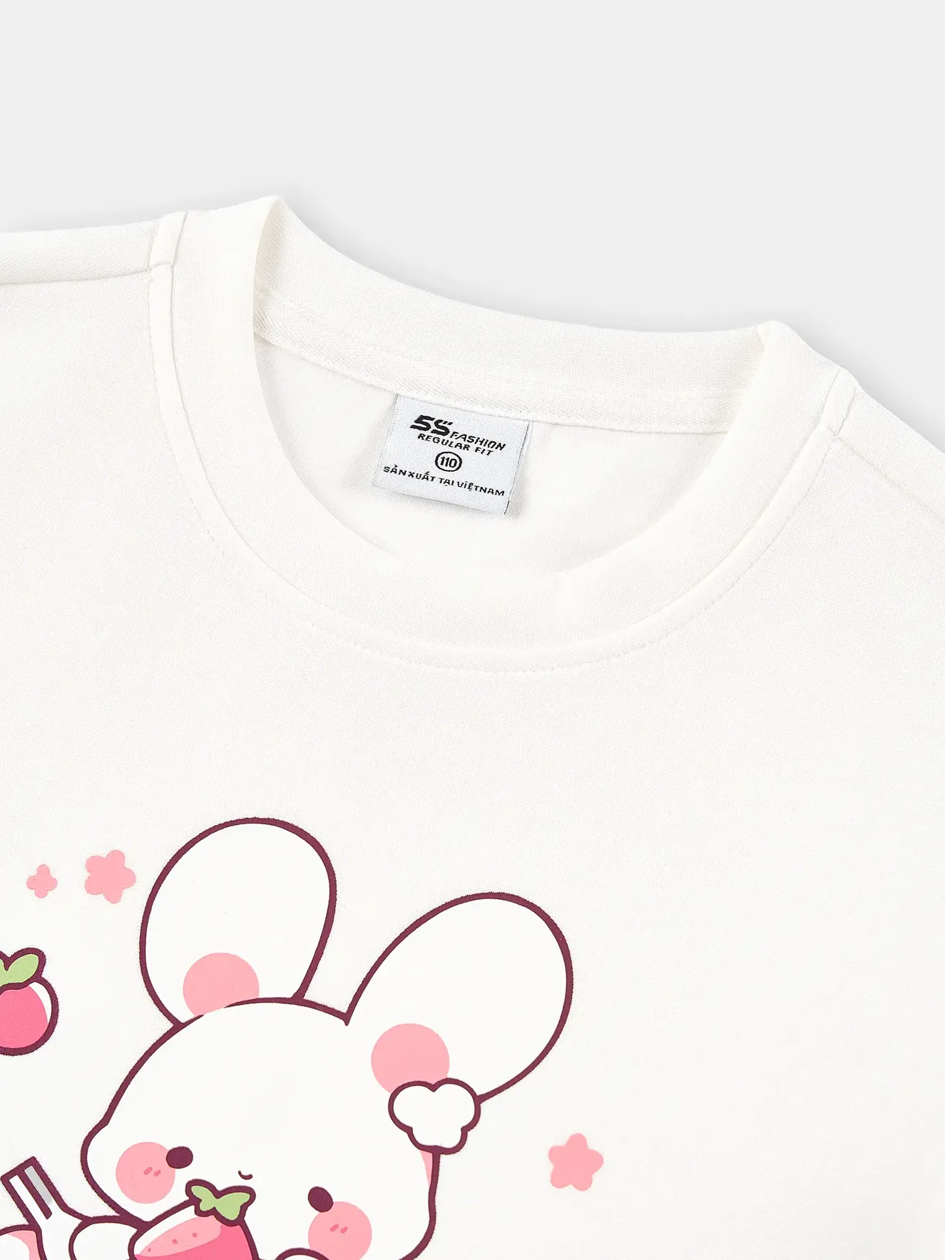 Váy Liền Bé Gái 5S Fashion In Thỏ Dễ Thương G0VAY25001