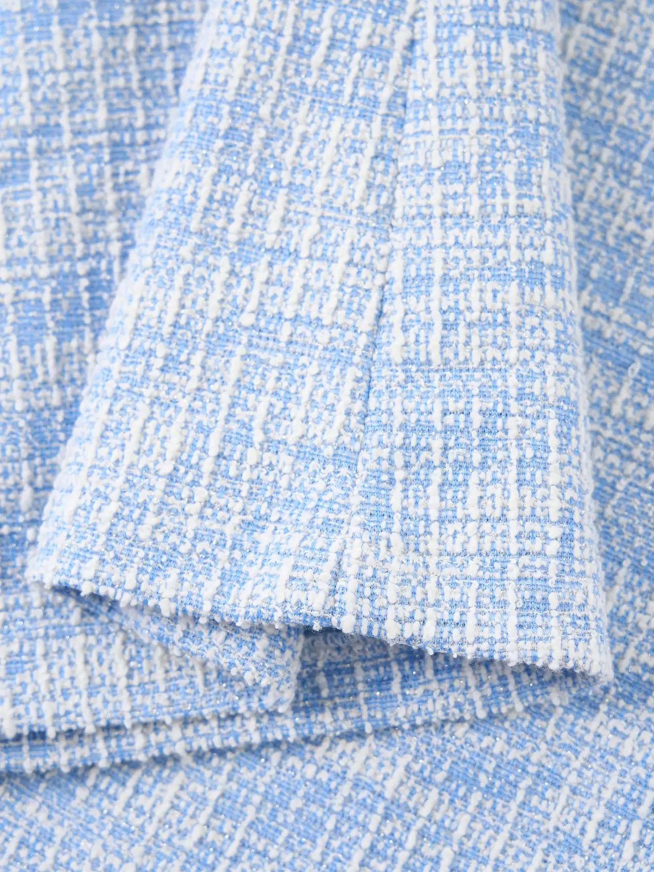 Váy Bé Gái 5S Fashion Vải TWEED Phối Nơ Xinh Xắn G0VAY25005