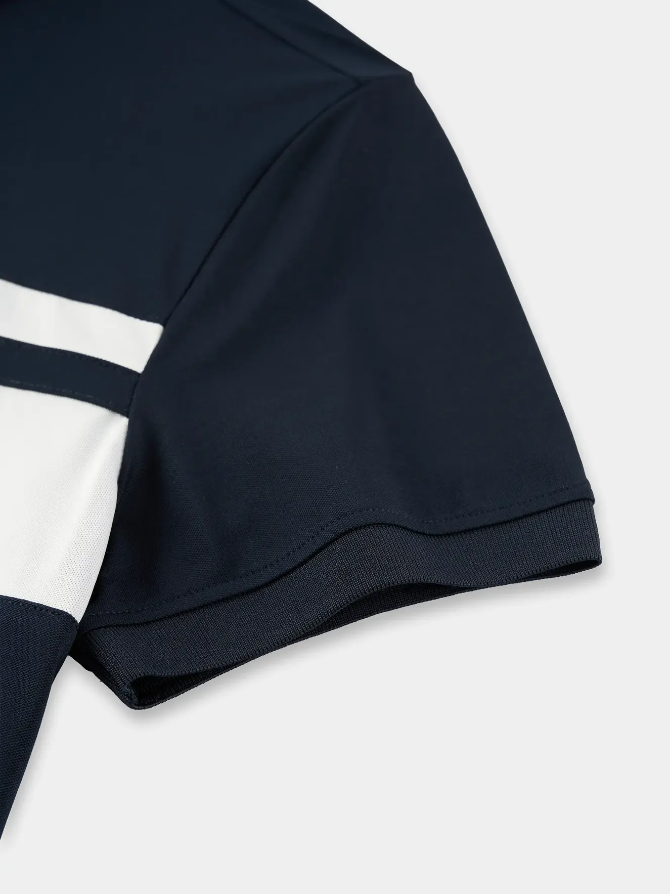 Áo Polo Nam INFINITY STRIPE 5S Fashion Can Phối Kẻ Phom Slimfit M0APC26077