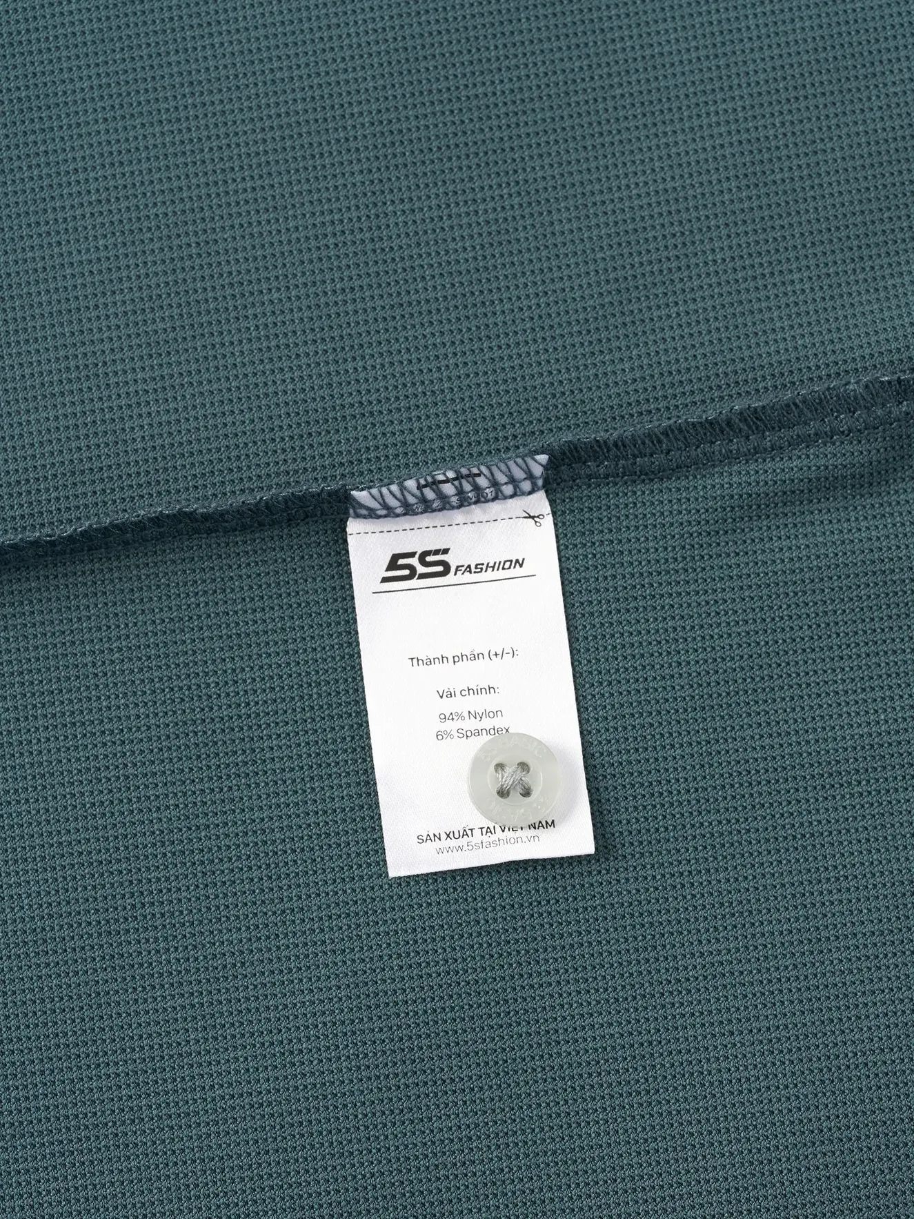 Áo Polo Nam 5S Fashion Can Phối Kẻ Ngang Phom Regular M0APC26089