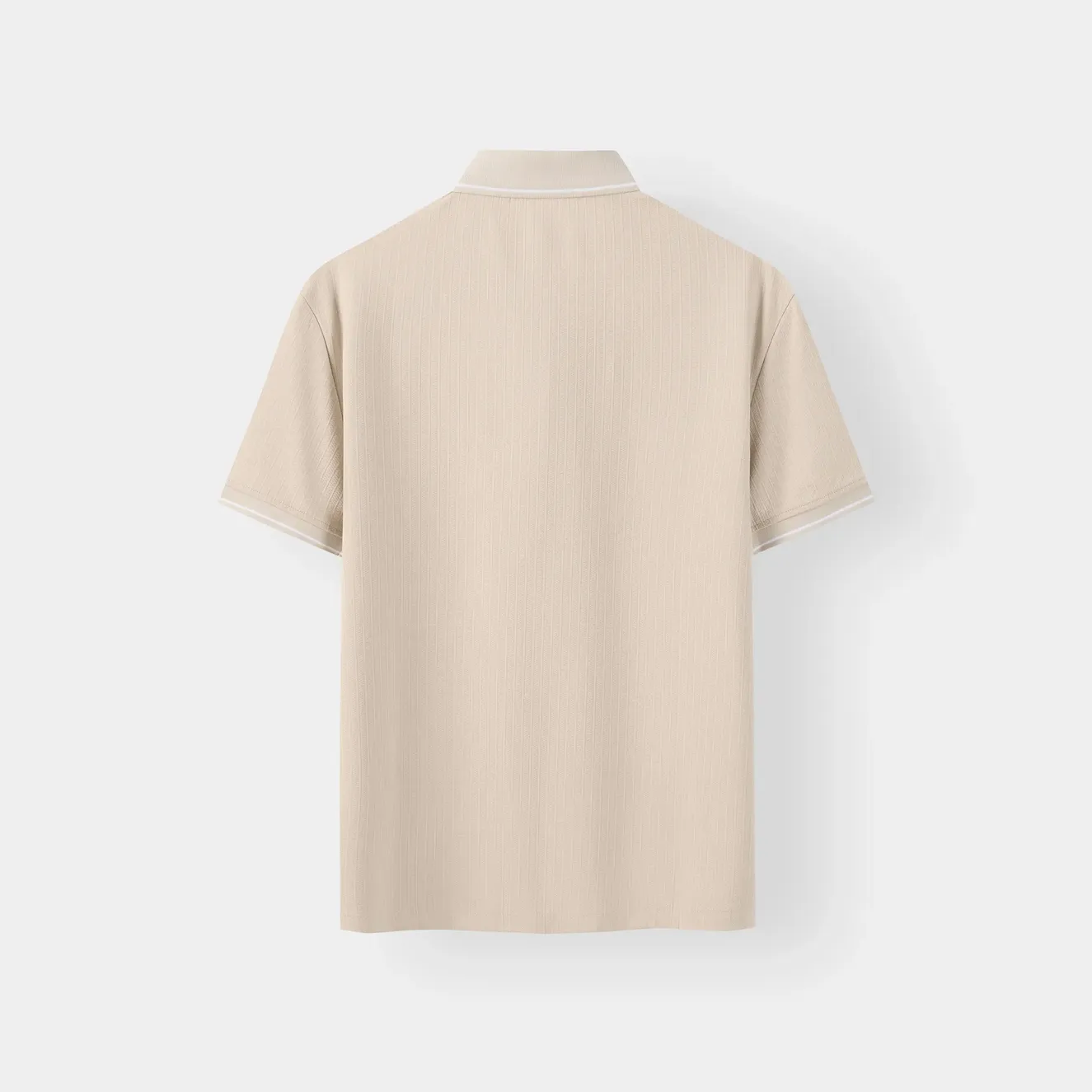 Áo Polo Nam 5S Fashion Cổ Khóa Vải Hiệu Ứng Phom Slimfit M0APC26014