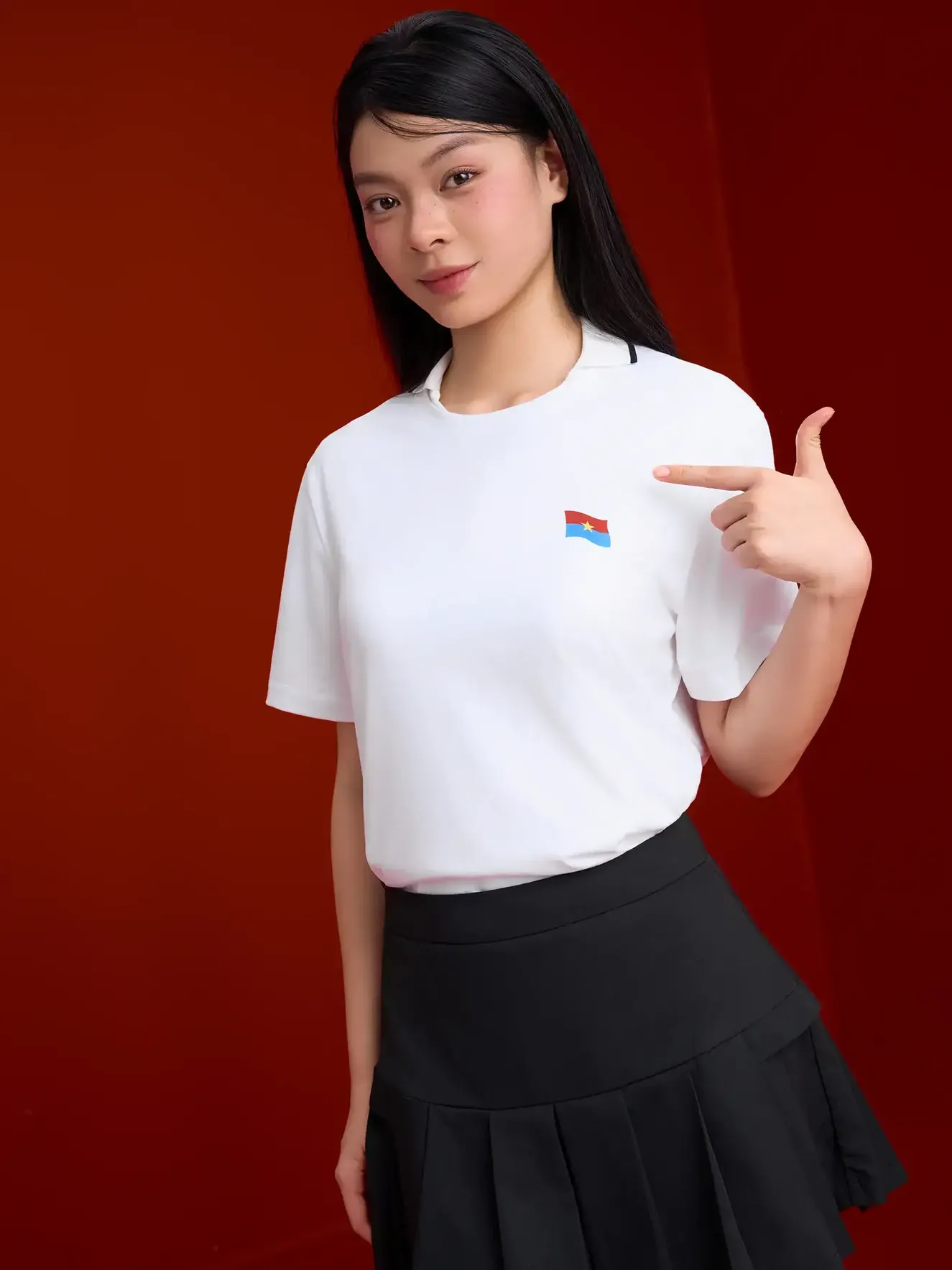 Áo Thun Việt Nam 5S FASHION Unisex Chất Cotton U0ATS26050