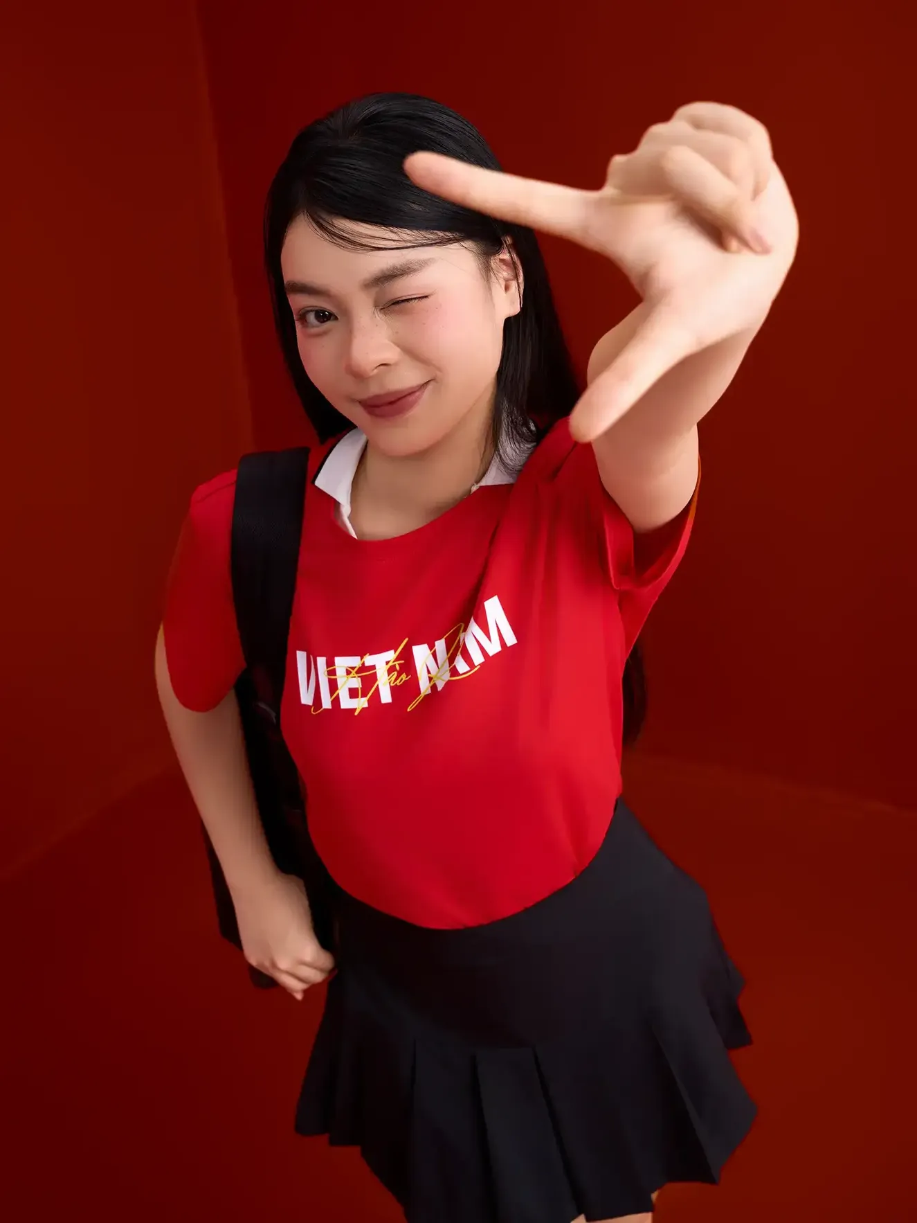 Áo Thun Unisex 5S Fashion Cotton Phom Casual Fit, Tự Hào Việt Nam U0ATS26051