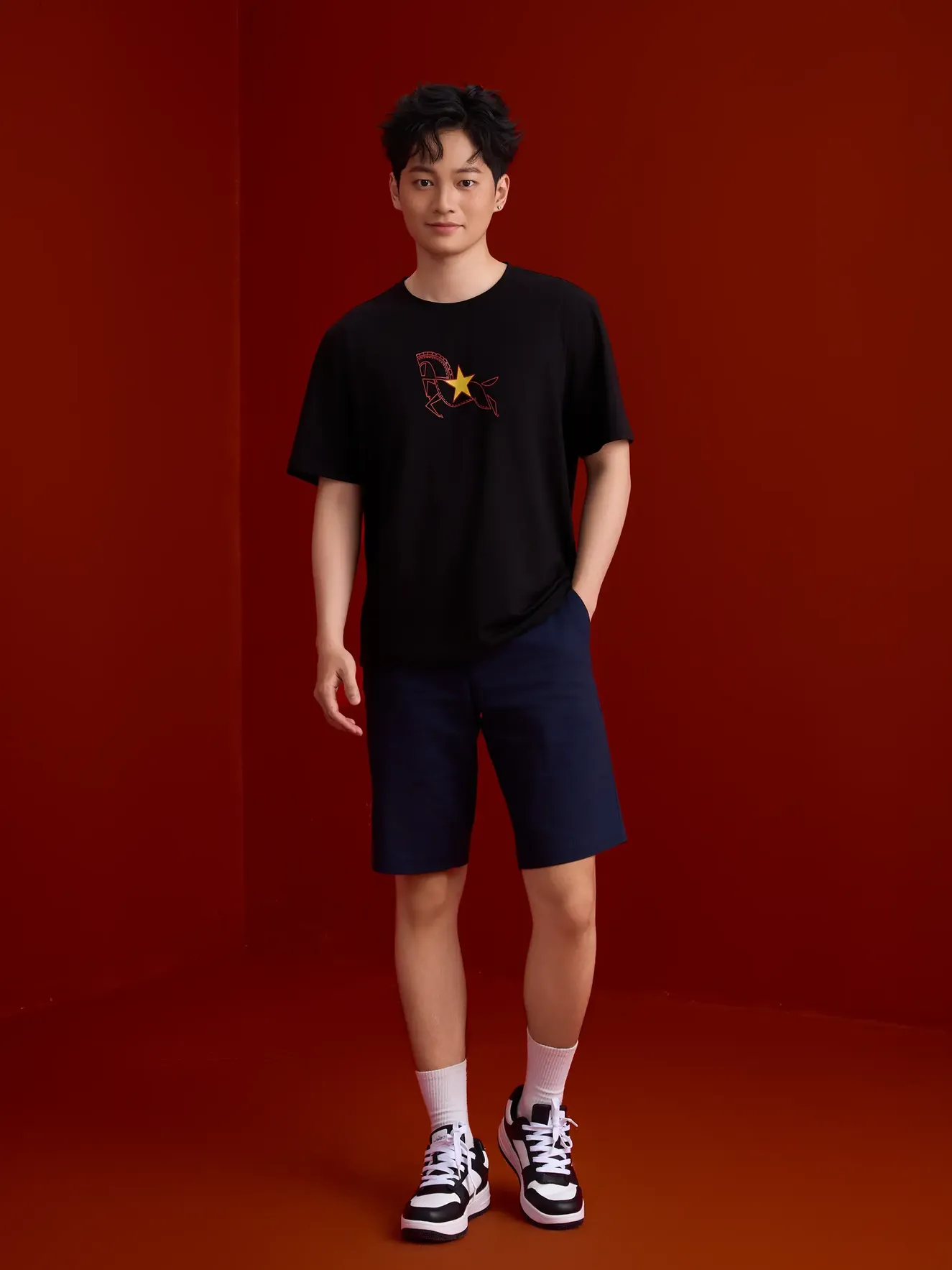 Áo Thun Việt Nam Unisex 5S Fashion Phom Regular U0ATS26053