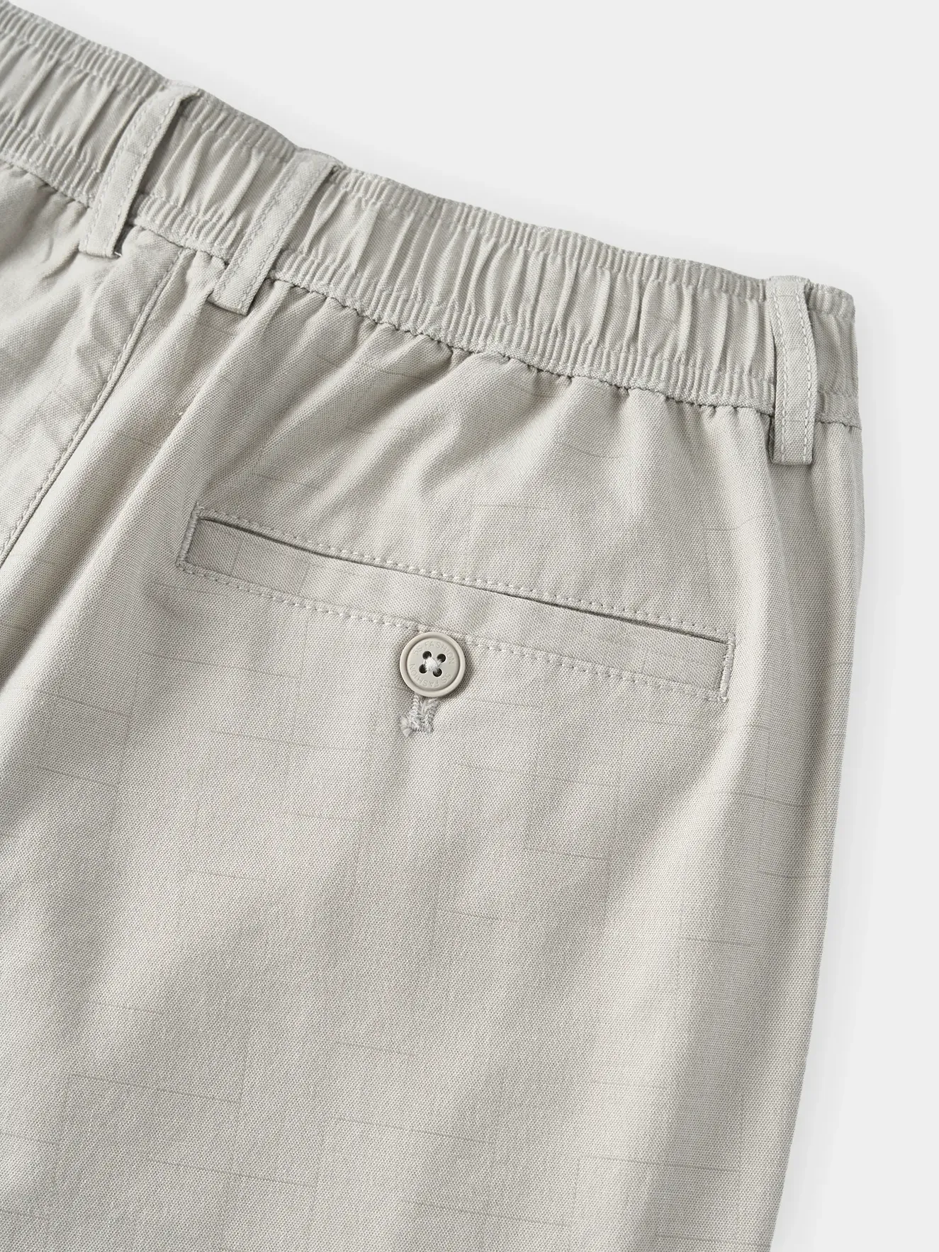 Quần Short Kaki Nam 5S Fashion Cạp Cúc Phối Chun Họa Tiết Tinh Tế M0QSK26013